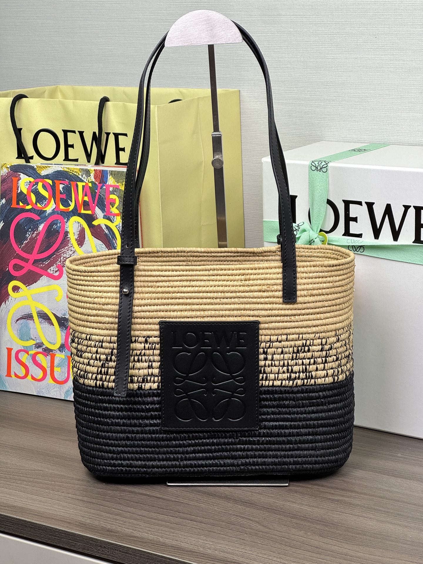 LOEWE Paula's Ibiza кошык - топ-якасць