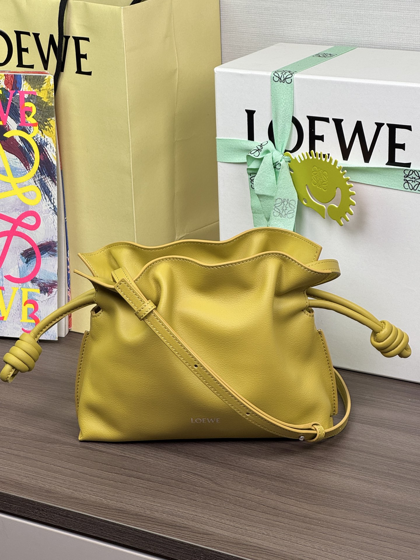 LOEWE mini Flamenco Fortune Bag 23.9 - topkwaliteit