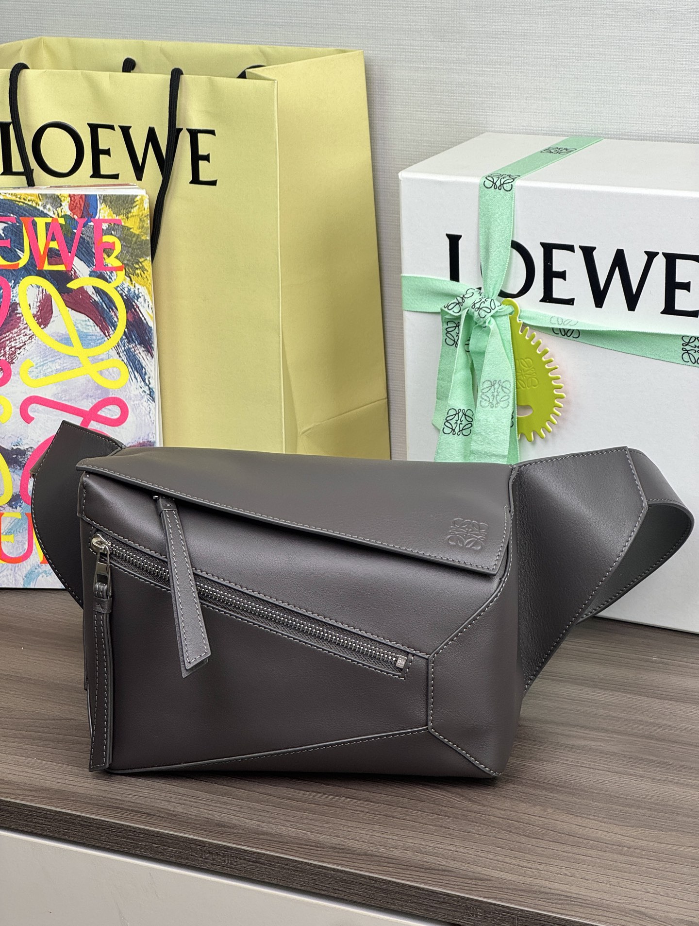 LOEWE Puzzle 2.0 웨이스트 백 - 최상급 품질