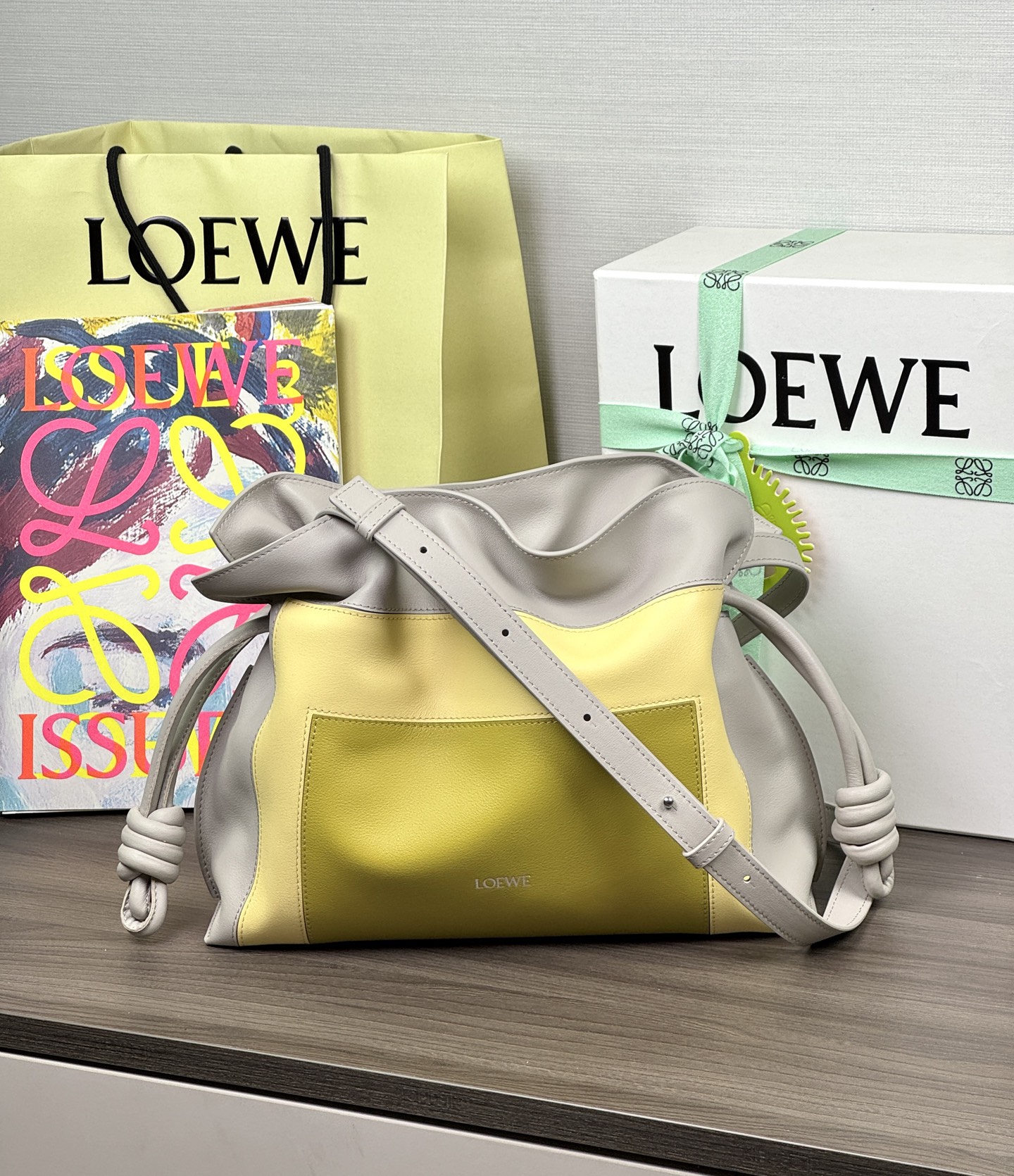 LOEWE medium Flamenco Fortune Bag 30 - topkwaliteit