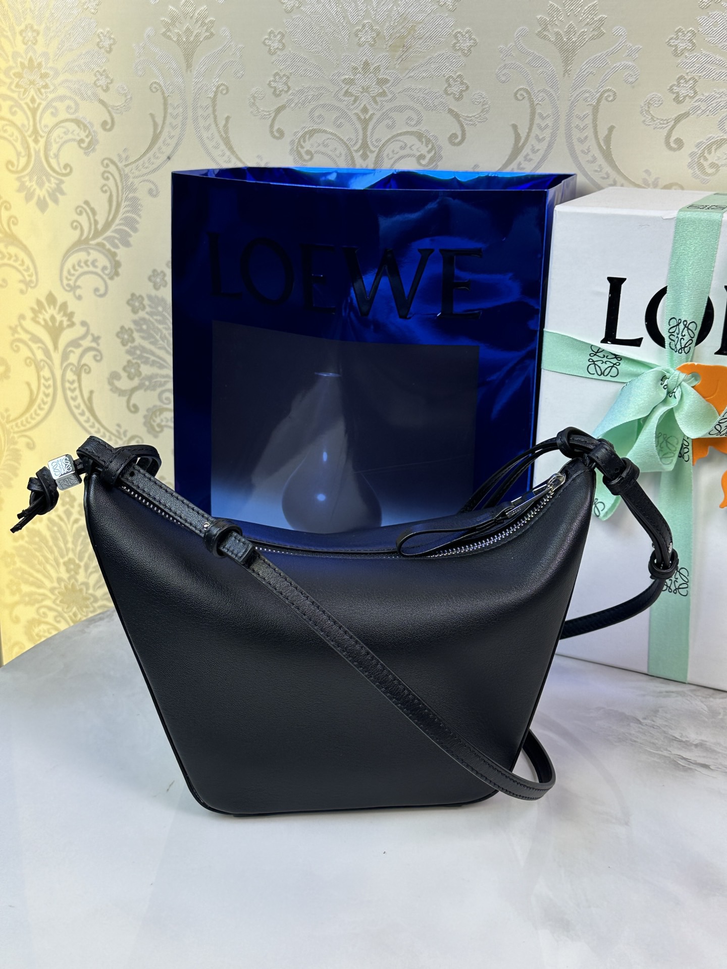 Sac LOEWE Hammock Hobo en cuir - Qualité supérieure