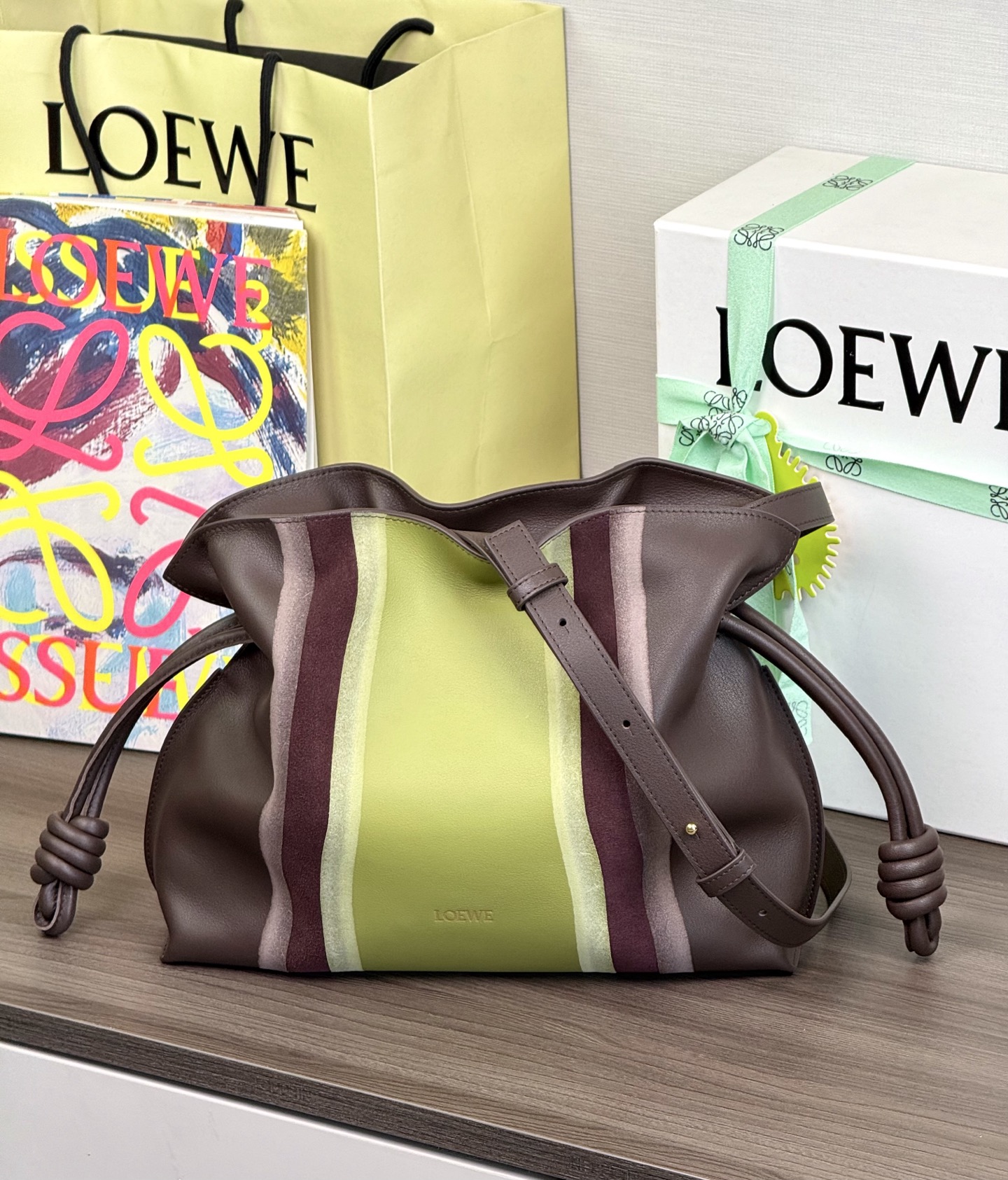 LOEWE medium Flamenco Fortune Bag 30 - topkwaliteit
