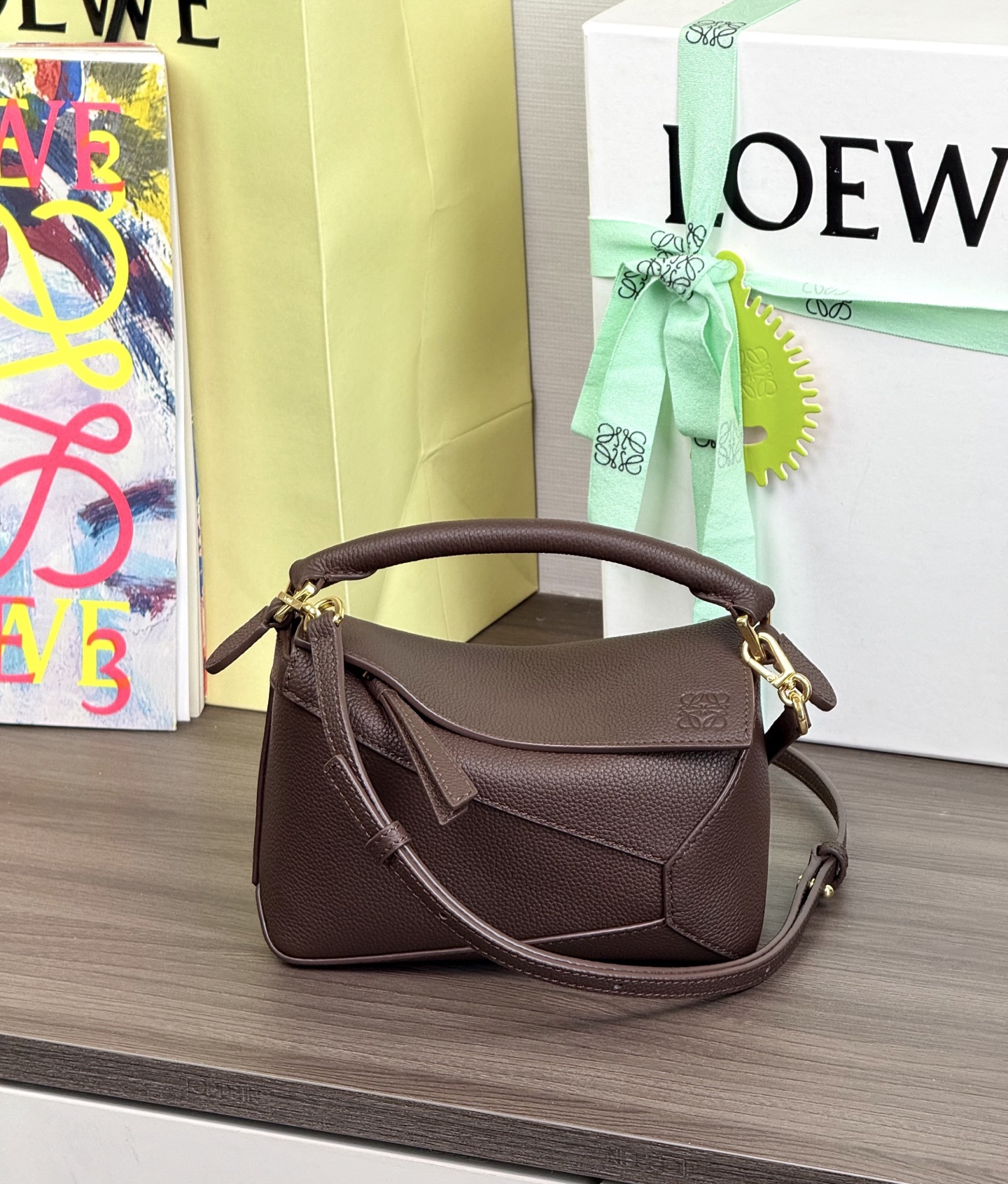 LOEWE 新款Mini Puzzle Edge 𝟏𝟖-頂級品質