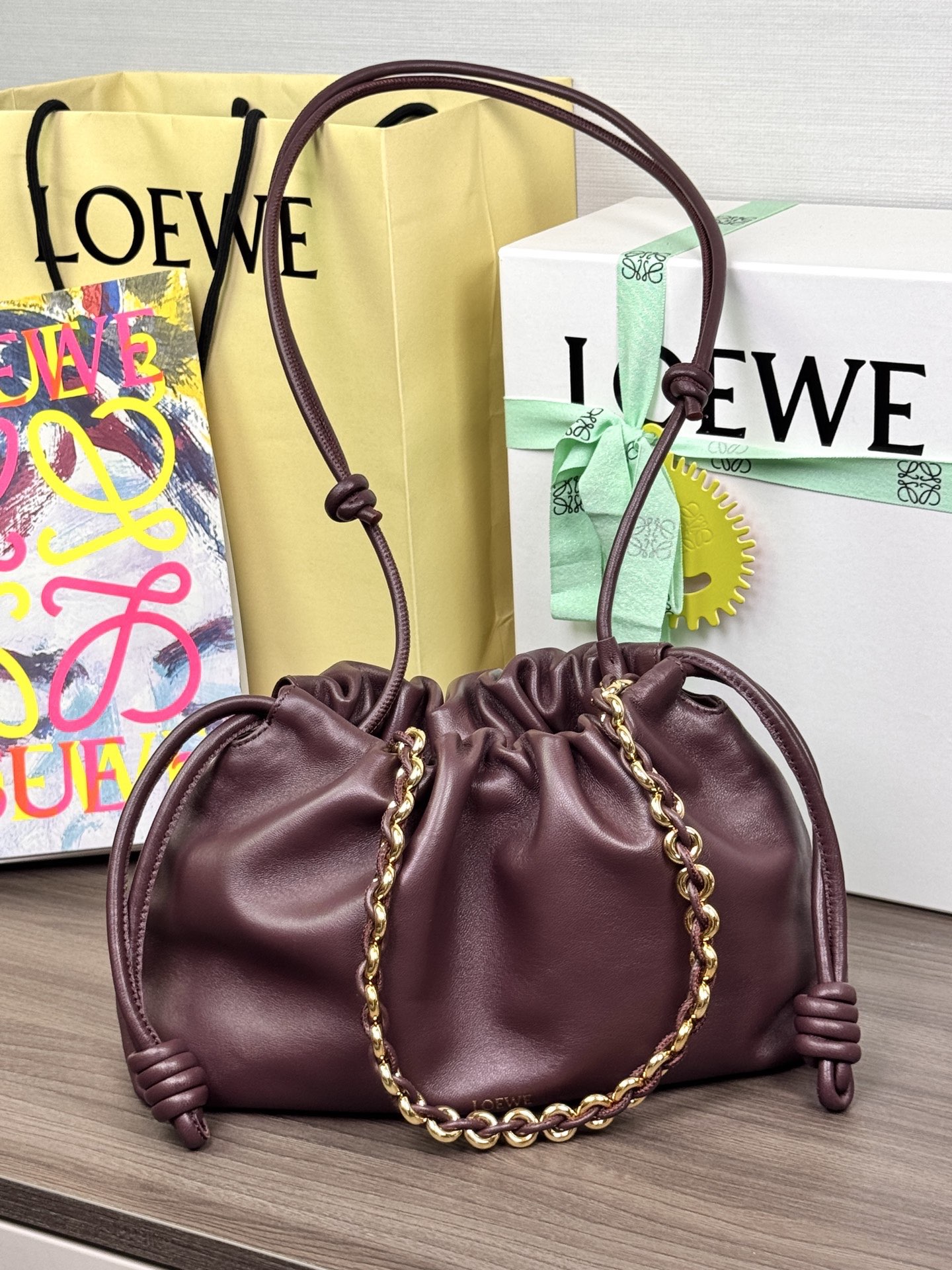 LOEWE Flamenco Purse Medium Chain Bag 30 - Top Quality