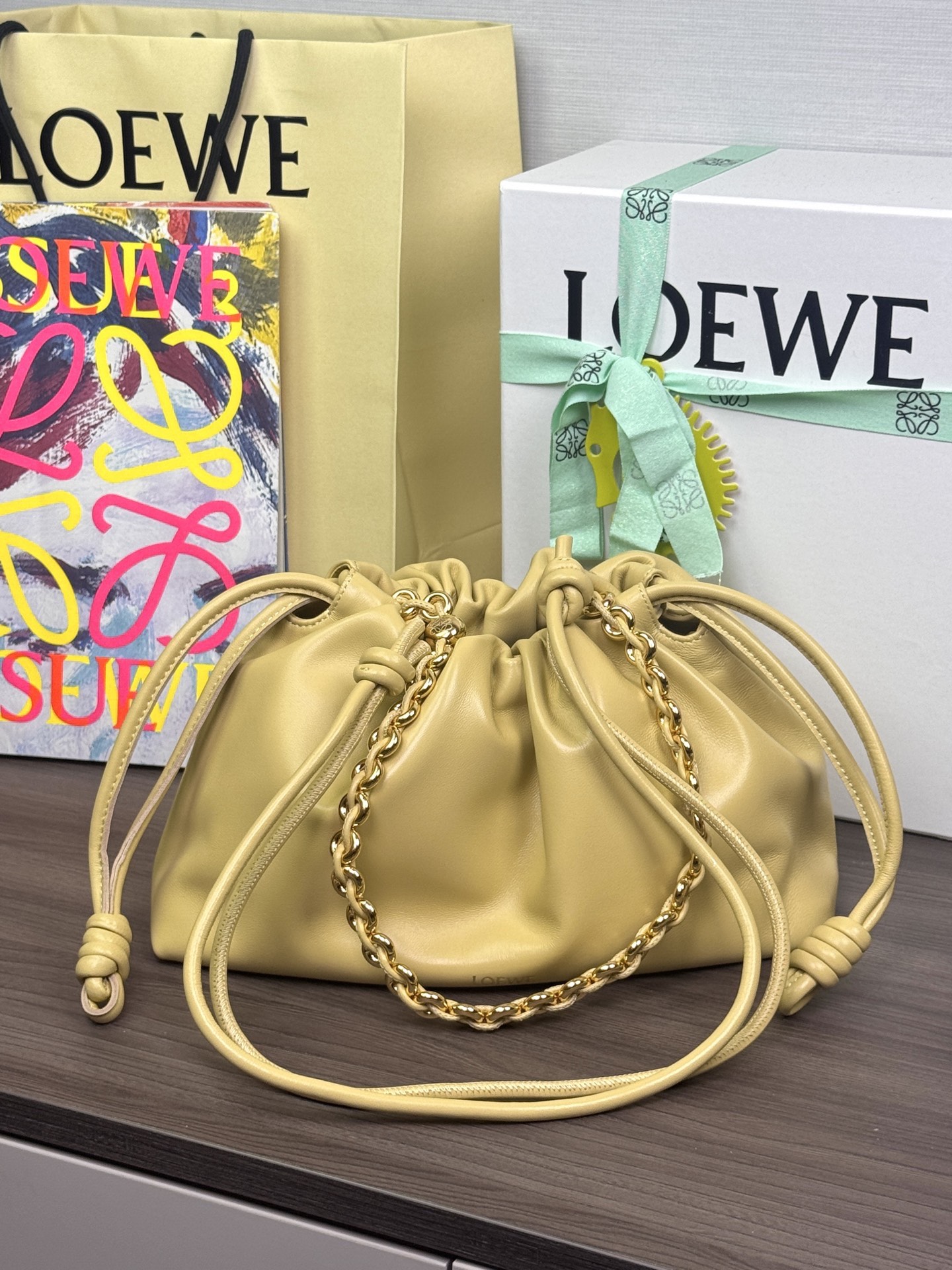 LOEWE Flamenco Purse Medium Chain Bag 30 - Top Quality