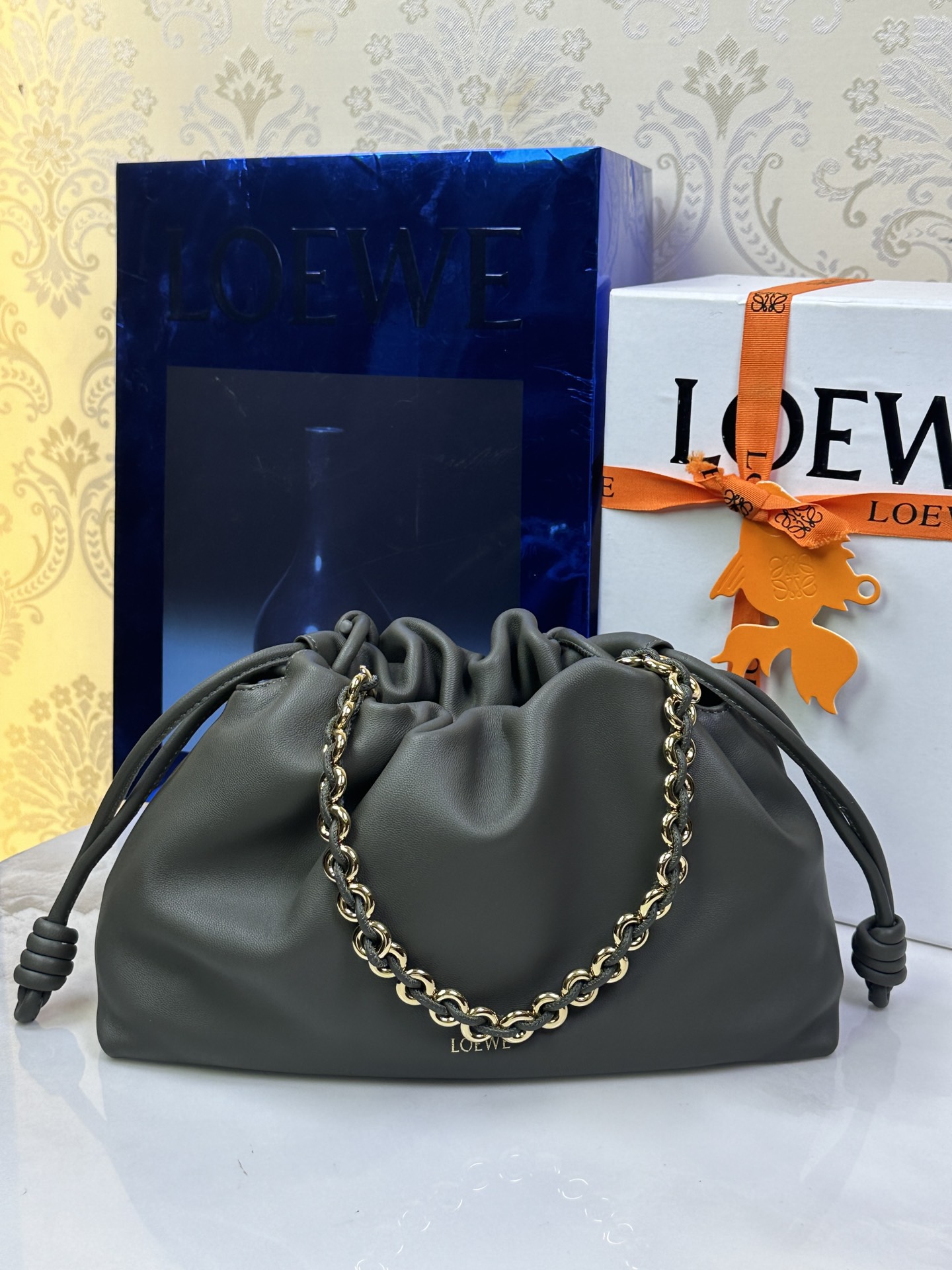 LOEWE Flamenco Purse Medium Chain Bag 30 - Top Quality
