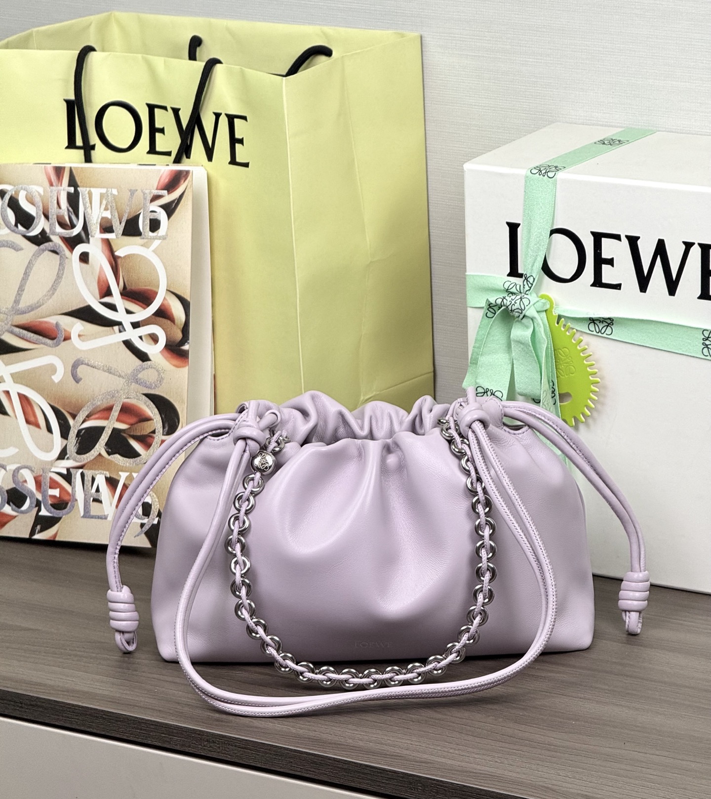 LOEWE Flamenco Purse moyen sac à chaîne 30 - qualité supérieure