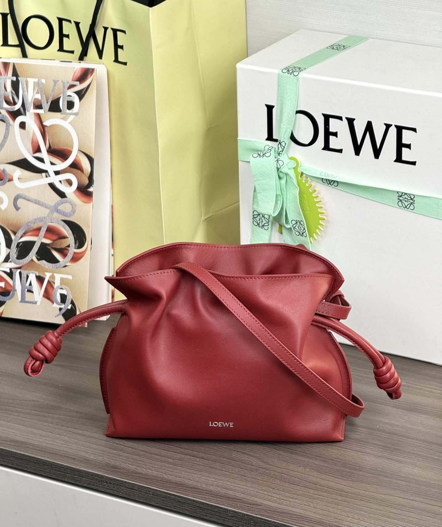 LOEWE mini Flamenco Fortune Bag 23.9 - topkwaliteit
