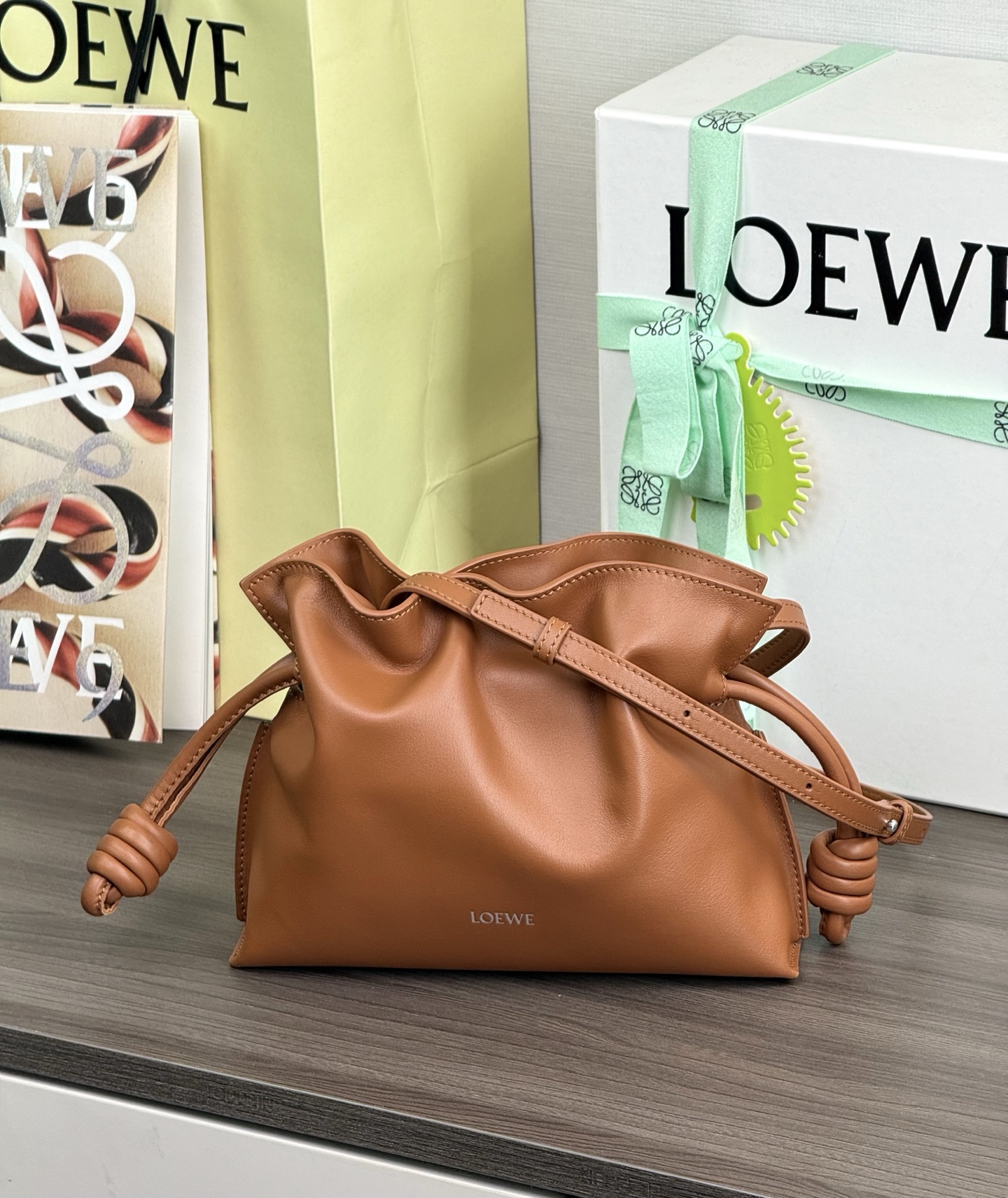 LOEWE mini Flamenco fortune bag 23.9 - topkwaliteit
