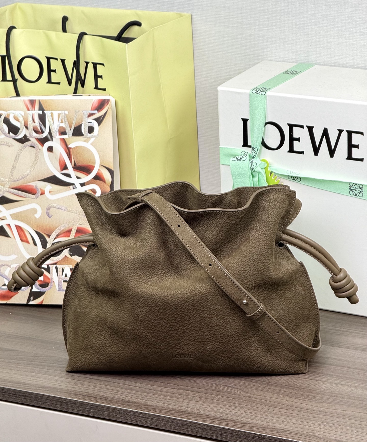 LOEWE medium Flamenco Fortune Bag 30 - topkwaliteit