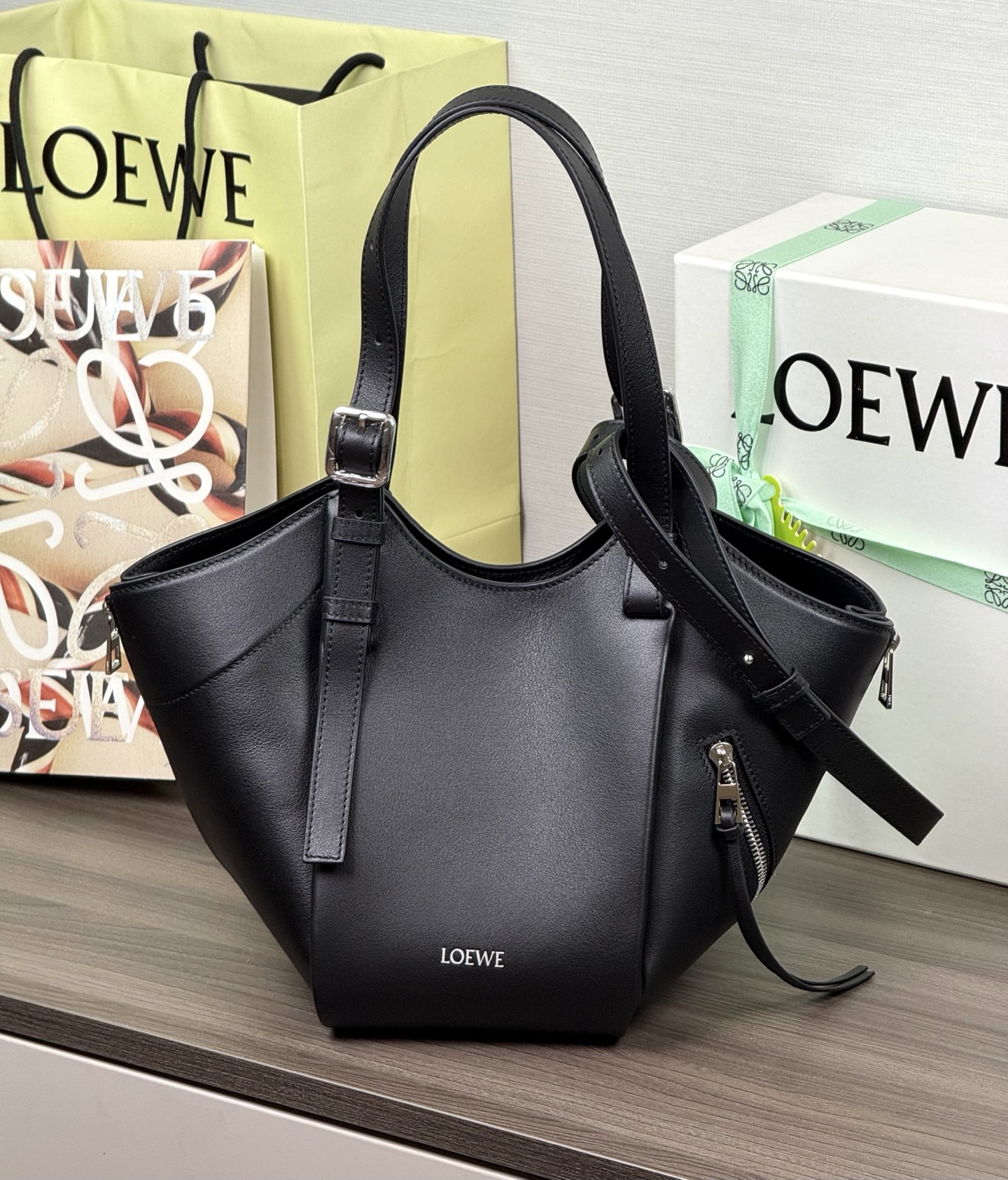 LOEWE Hammock Flip гамак-сумка 15-вышэйшая якасць