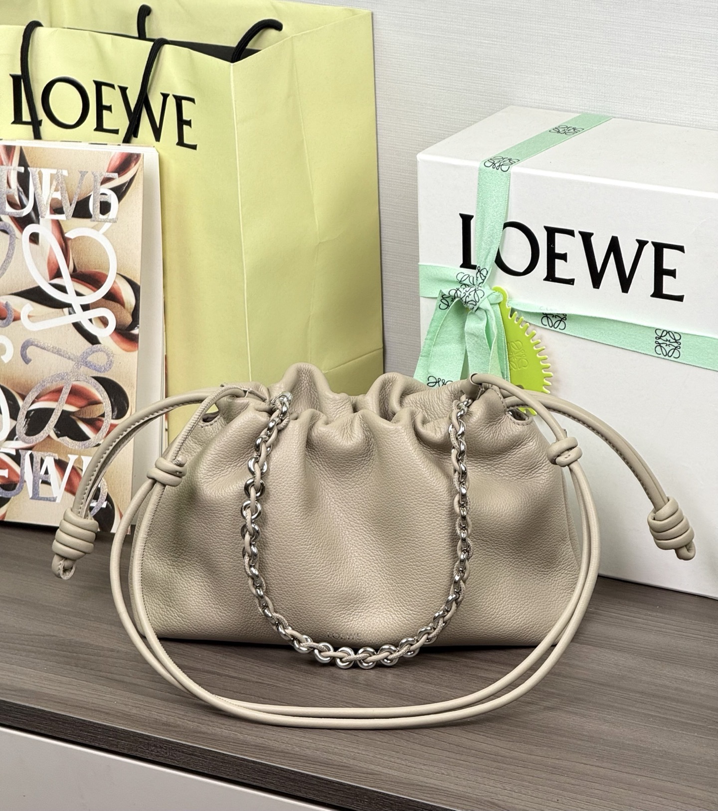 LOEWE Flamenco Purse Medium Chain Bag 30 - Top Quality