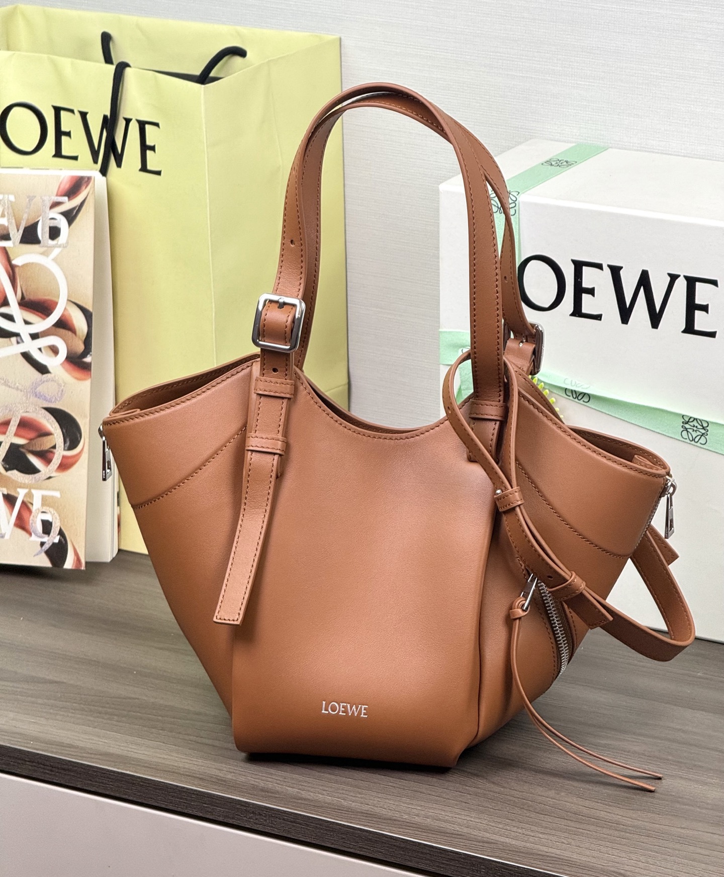 LOEWE Hammock Flip гамак-сумка 15-вышэйшая якасць