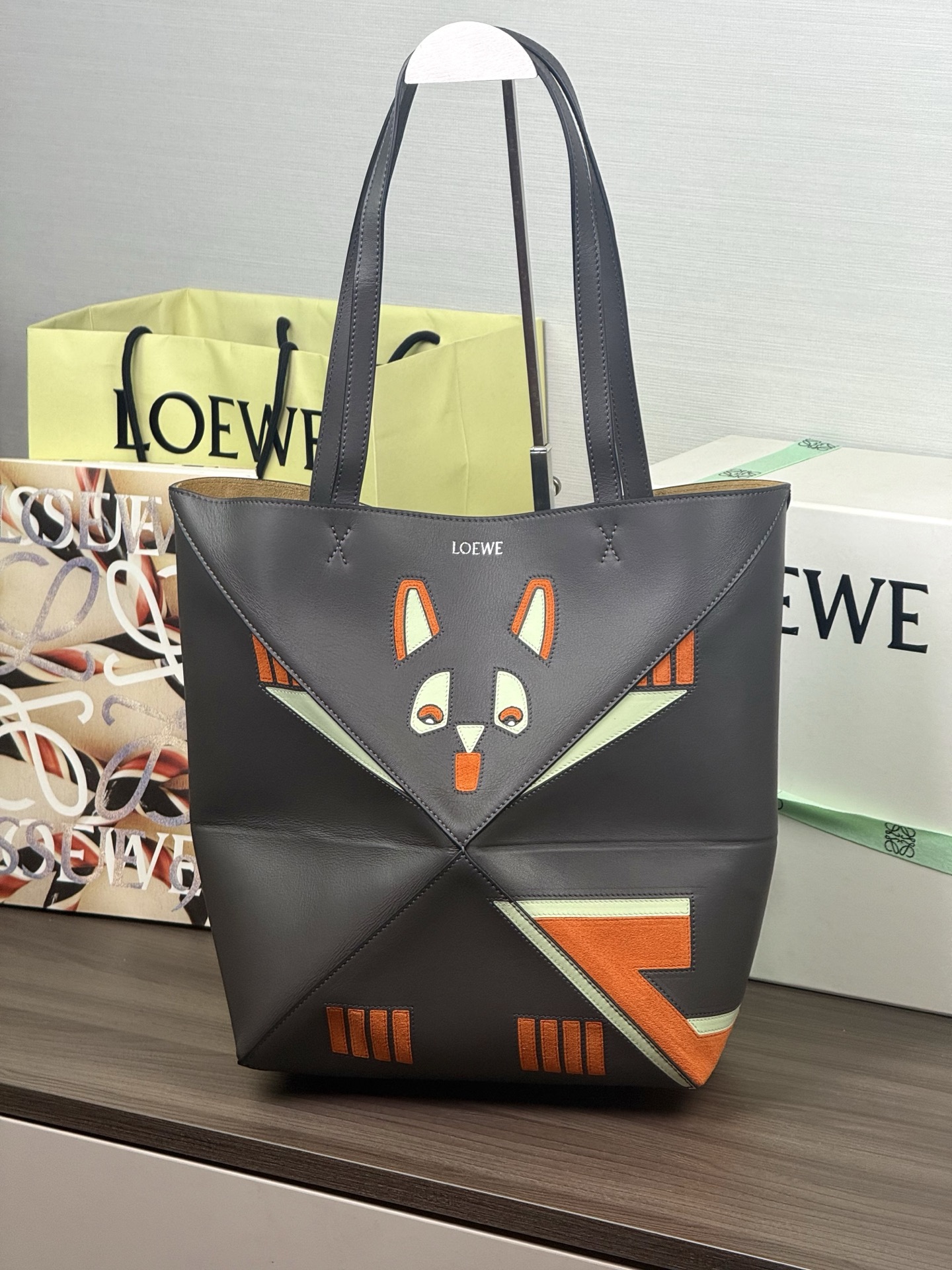 LOEWE Sac Puzzle Fold taille moyenne 𝟐𝟓.𝟓 - qualité supérieure