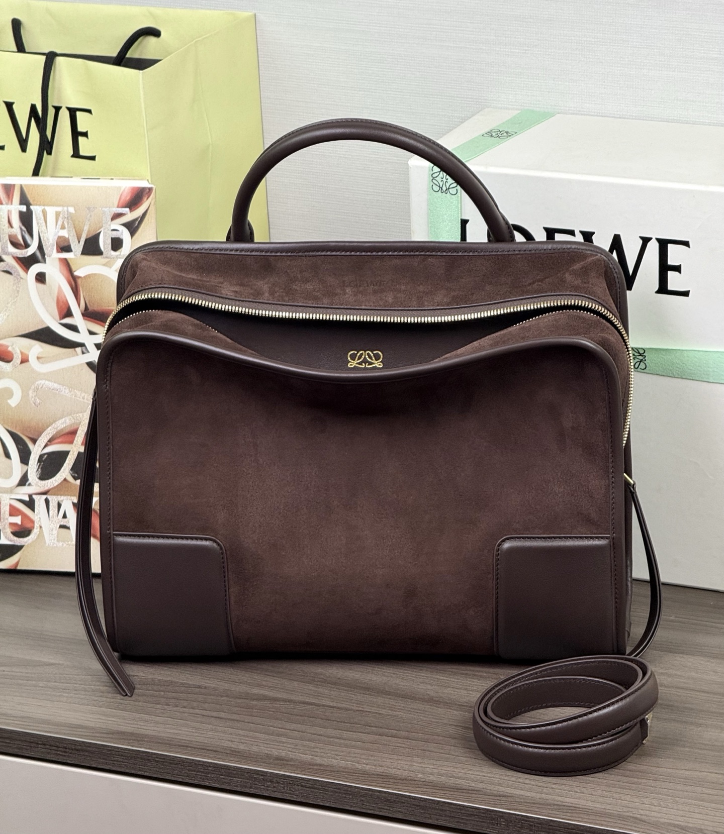 LOEWE 大號Amazona 180手袋-頂級品質