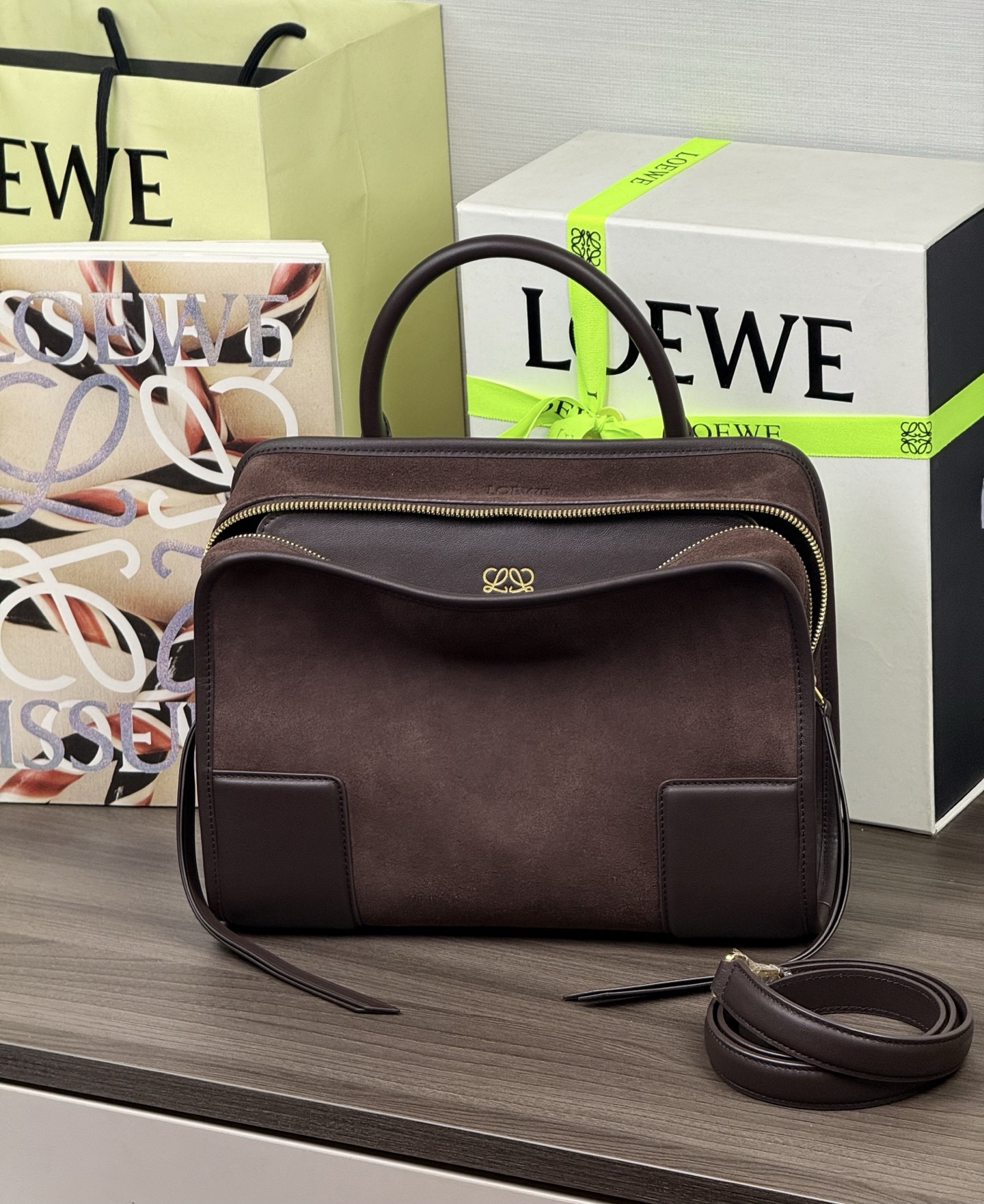LOEWE 中型Amazona 180手袋-頂級品質
