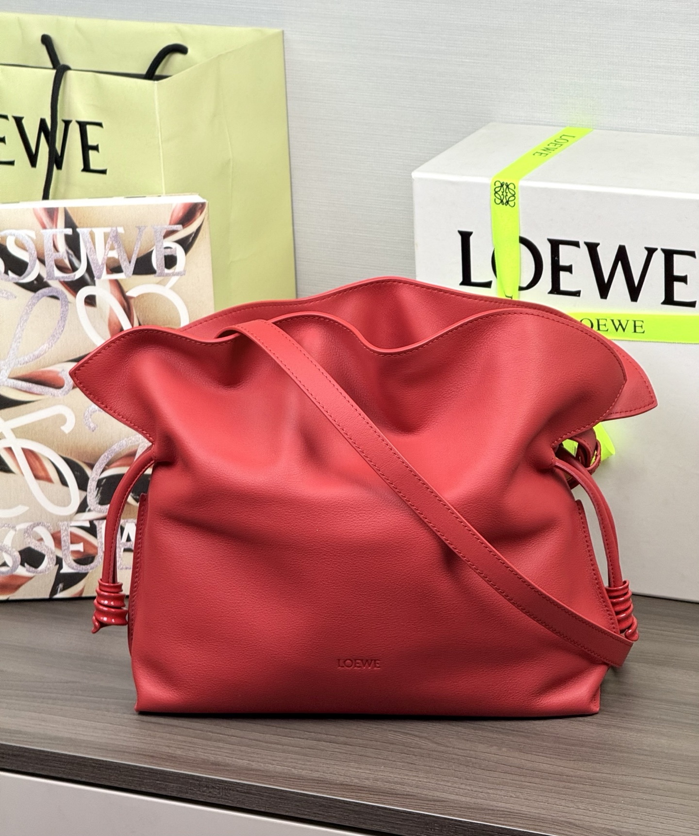LOEWE Medium Flamenco Fortune Bag 30 - Topkwaliteit