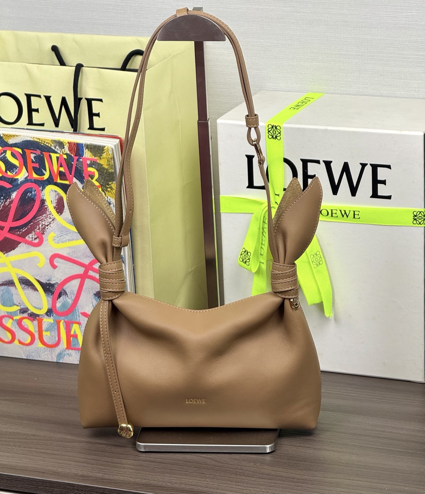 LOEWE Scarf soft calfskin mini bag