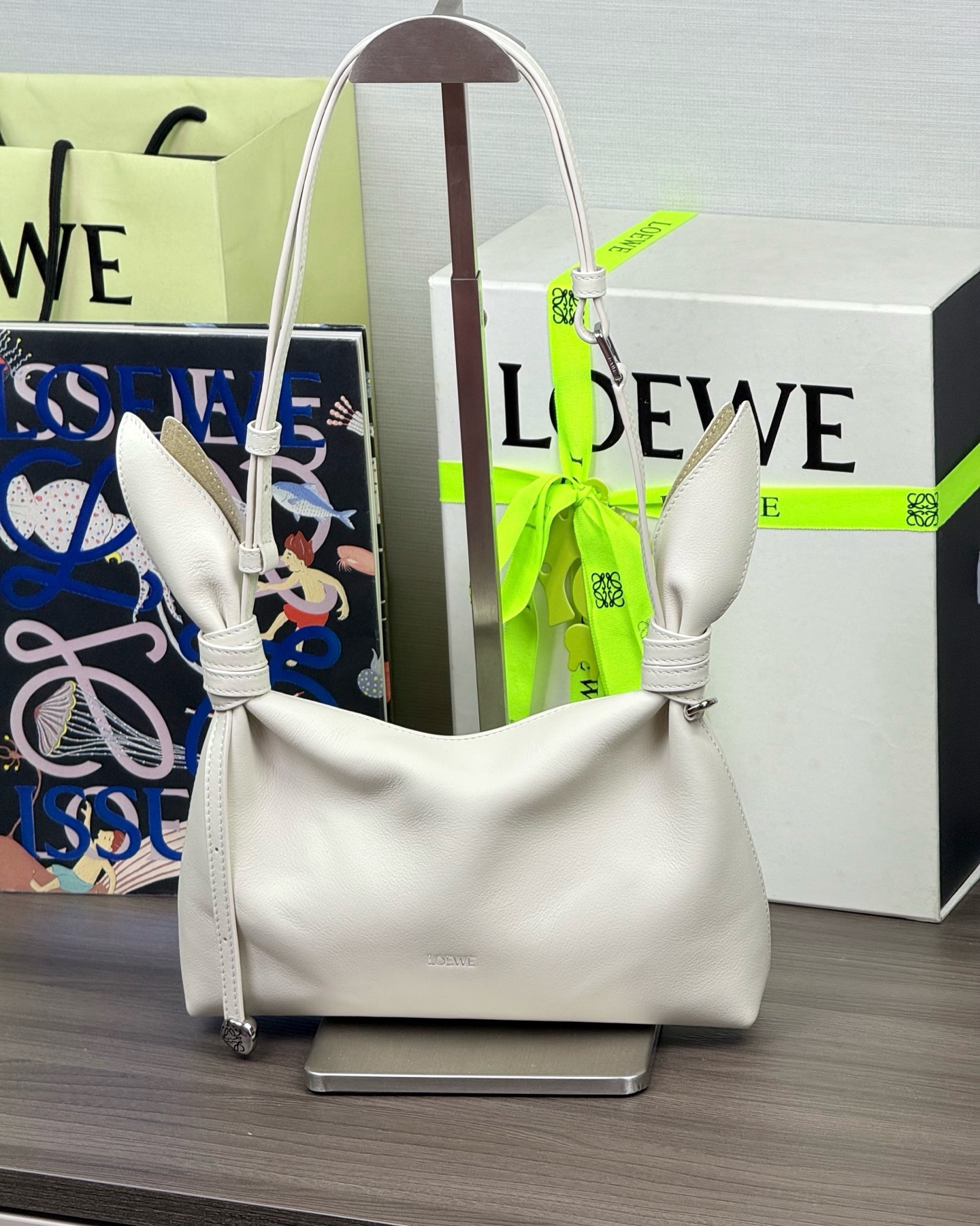 LOEWE Scarf soft calfskin mini bag