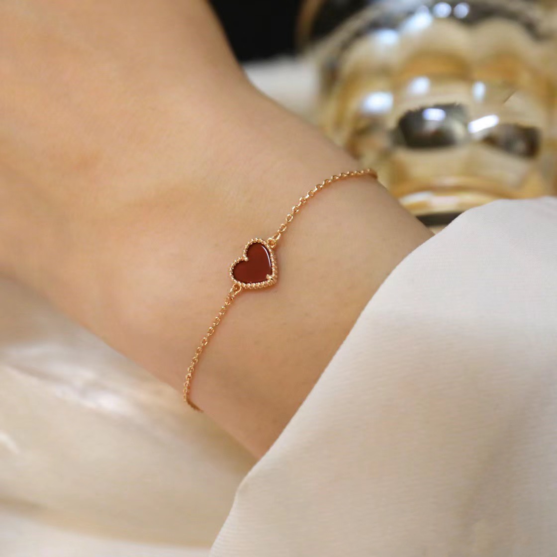 Mini Clover, Heart, and Butterfly Motif Bracelet - Comprehensive 6