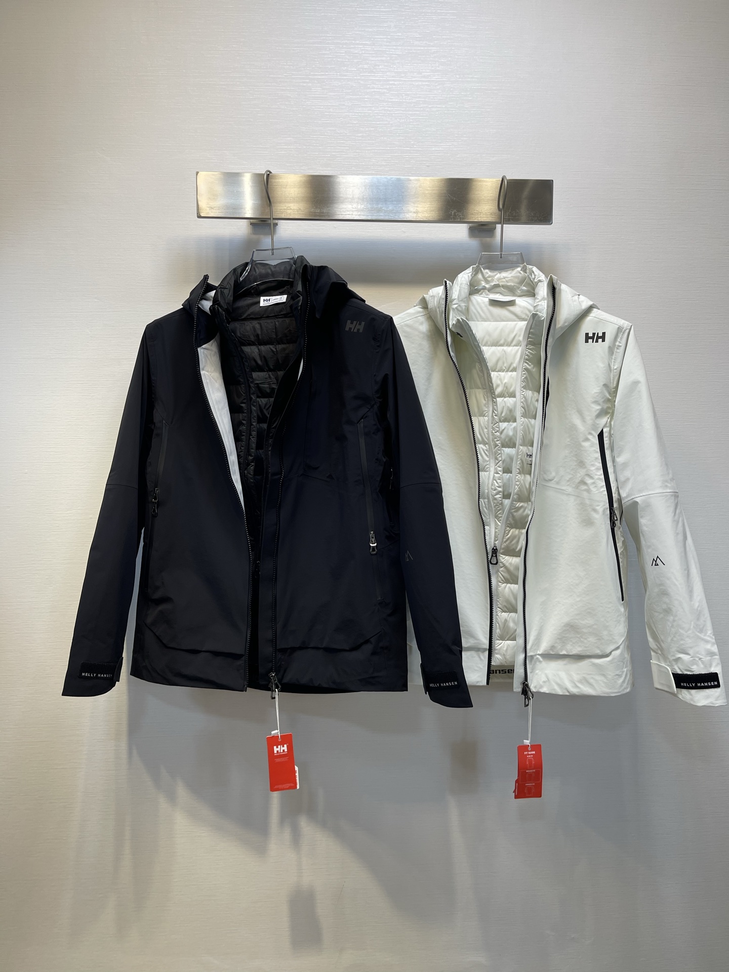 集图 HELLY HANSEN HH 海丽汗森三合一防水防风透气保暖冲锋衣羽绒服 内胆90白鹅绒