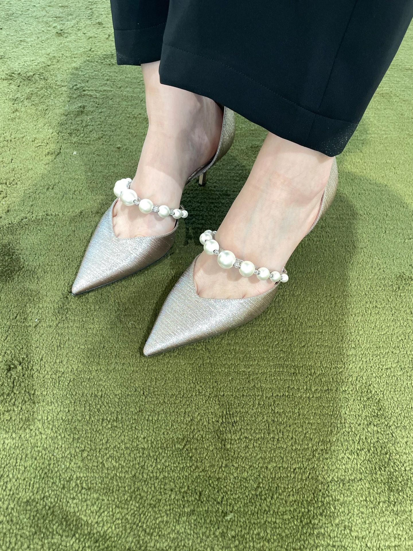 NO:469347,Picture 2 of high heels, high heels19860909上脚图2,高跟鞋单鞋,high heels,Women's Shoes