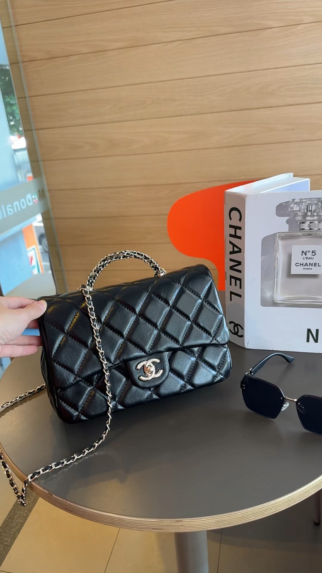 شانيل Chanel Classic Flap Bag حقيبة حقيبة يد حقيبة الكتف &حقيبة كروس بودي تخصيص أفضل نسخة طبق الأصل من الجودة
 جلد البقر موضة سلسلة