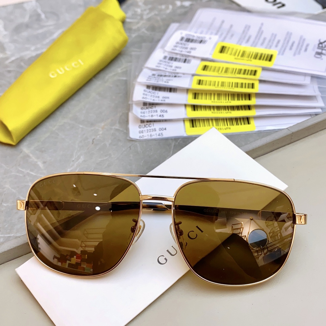 ，【GUCC*】古*驰新款太阳镜，MODEL：GG1223S，SIZE：60口16-145