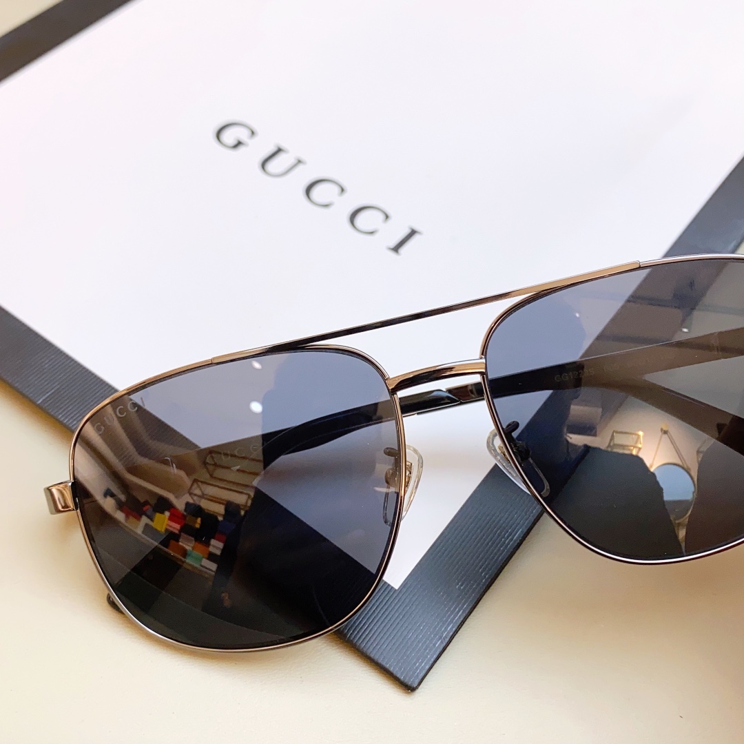 ，【GUCC*】古*驰新款太阳镜，MODEL：GG1223S，SIZE：60口16-145