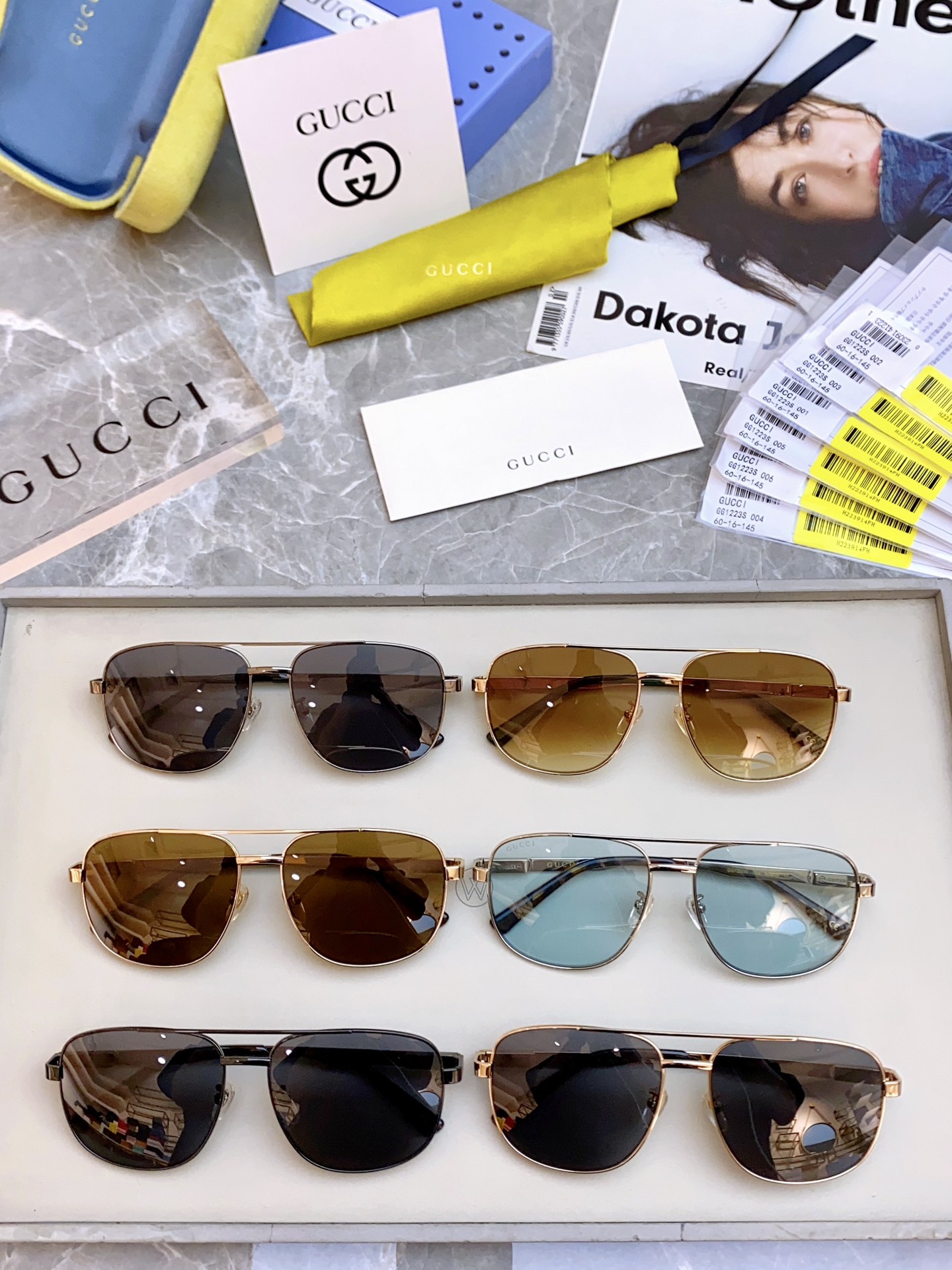 ，【GUCC*】古*驰新款太阳镜，MODEL：GG1223S，SIZE：60口16-145