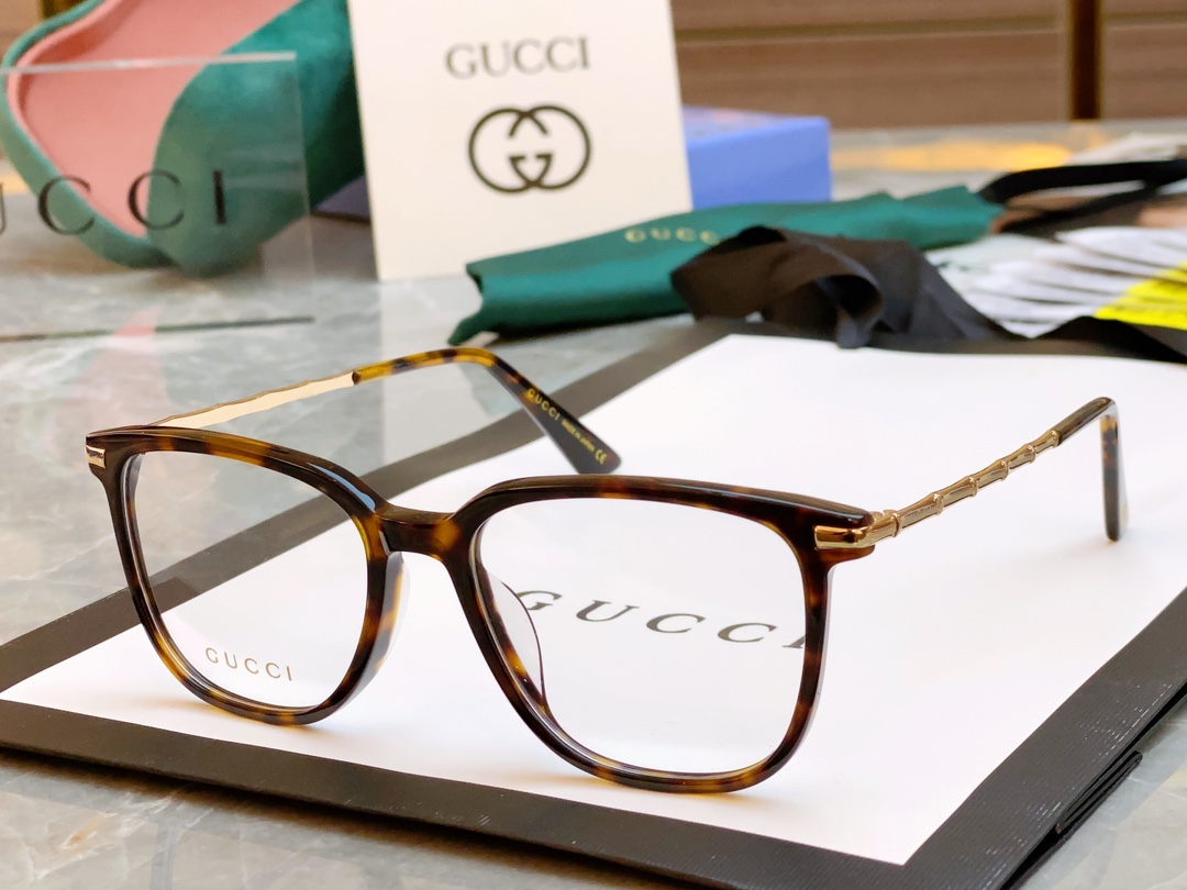 ，【GUCC*】古*驰新款光学架，MODEL：GG1986OA，SIZE：52口19-145