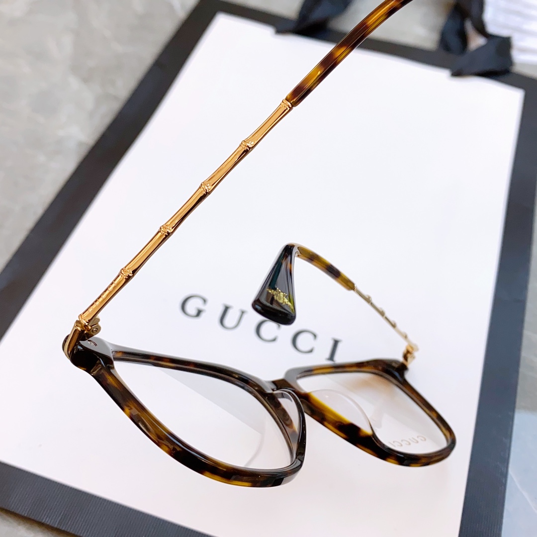 ，【GUCC*】古*驰新款光学架，MODEL：GG1986OA，SIZE：52口19-145
