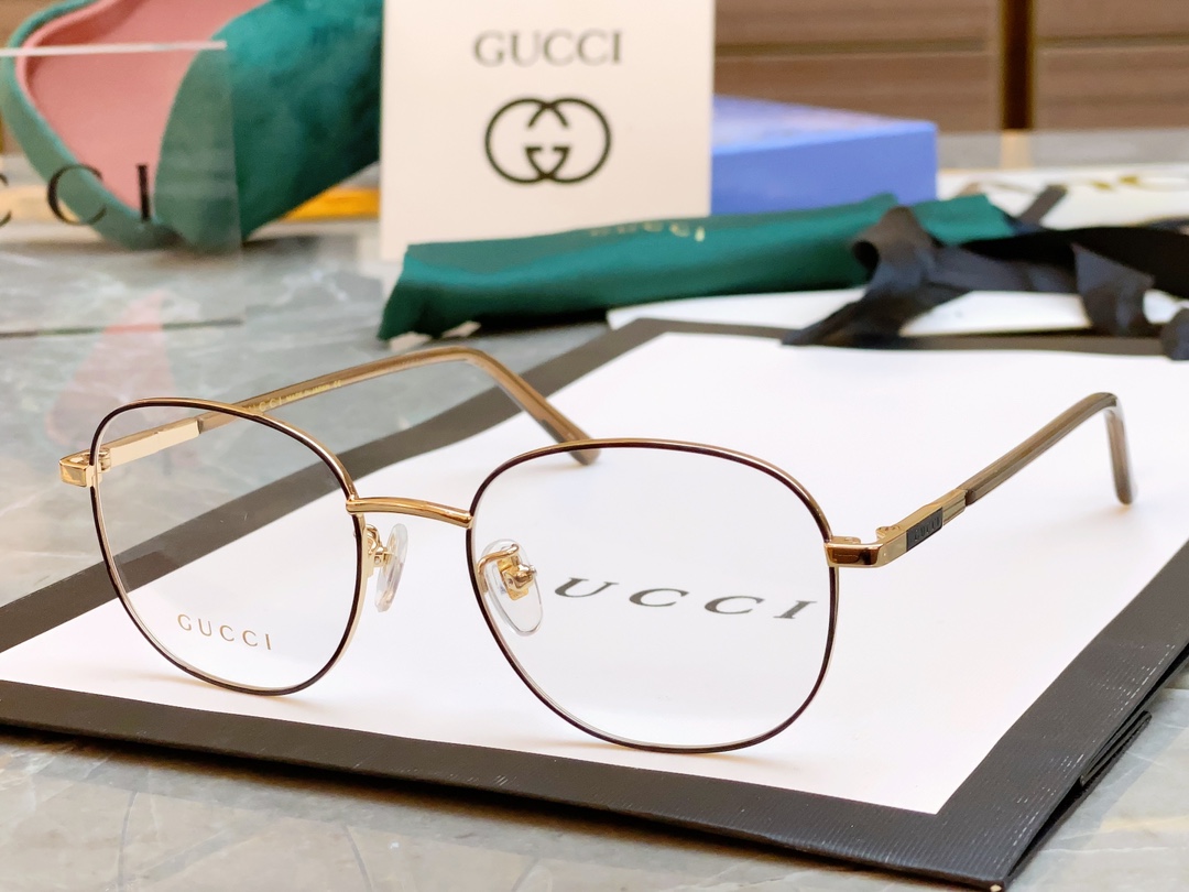 ，【GUCC*】古*驰新款光学架，MODEL：GG1352O，SIZE：53口19-145