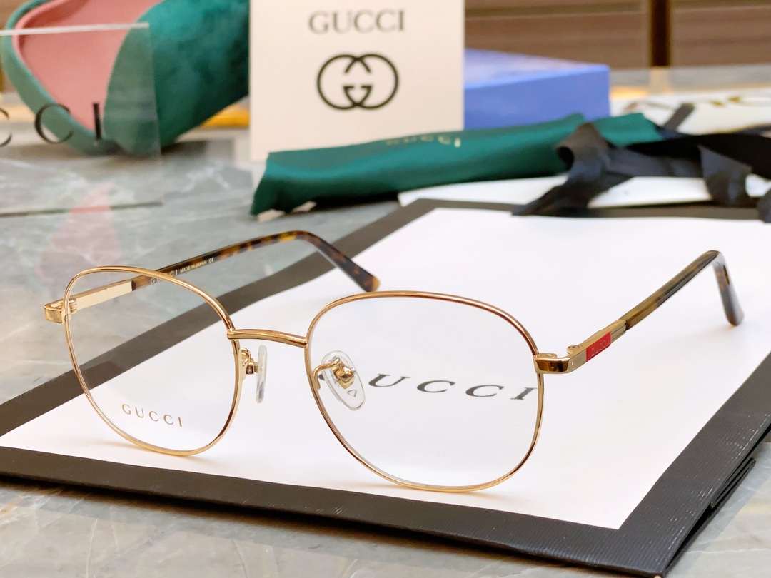 ，【GUCC*】古*驰新款光学架，MODEL：GG1352O，SIZE：53口19-145