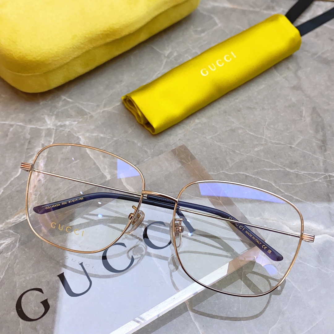 GUCC*古*驰新款光学架MODELGG1464SASIZE61口17-150