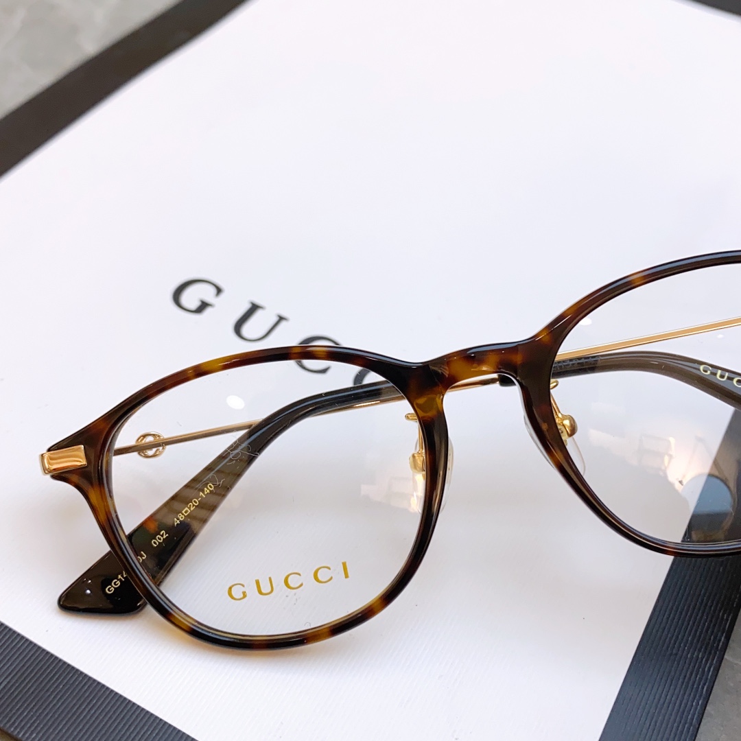 ，【GUCC*】古*驰新款光学架，MODEL：GG1471OJ，SIZE：48口20-140