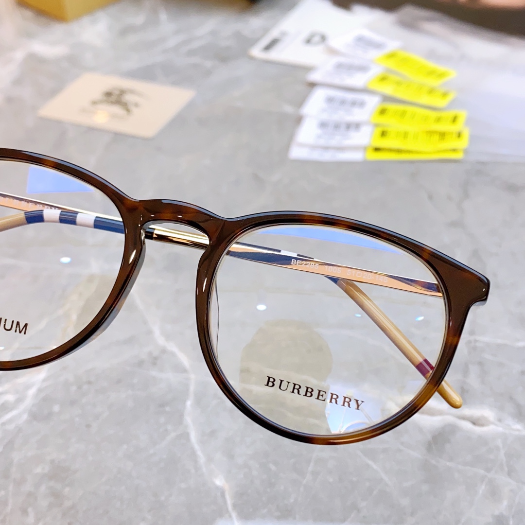 ，【BURBERR*】巴宝*莉新款光学钛架，MODEL：BE2285，SIZE：51口20-145
