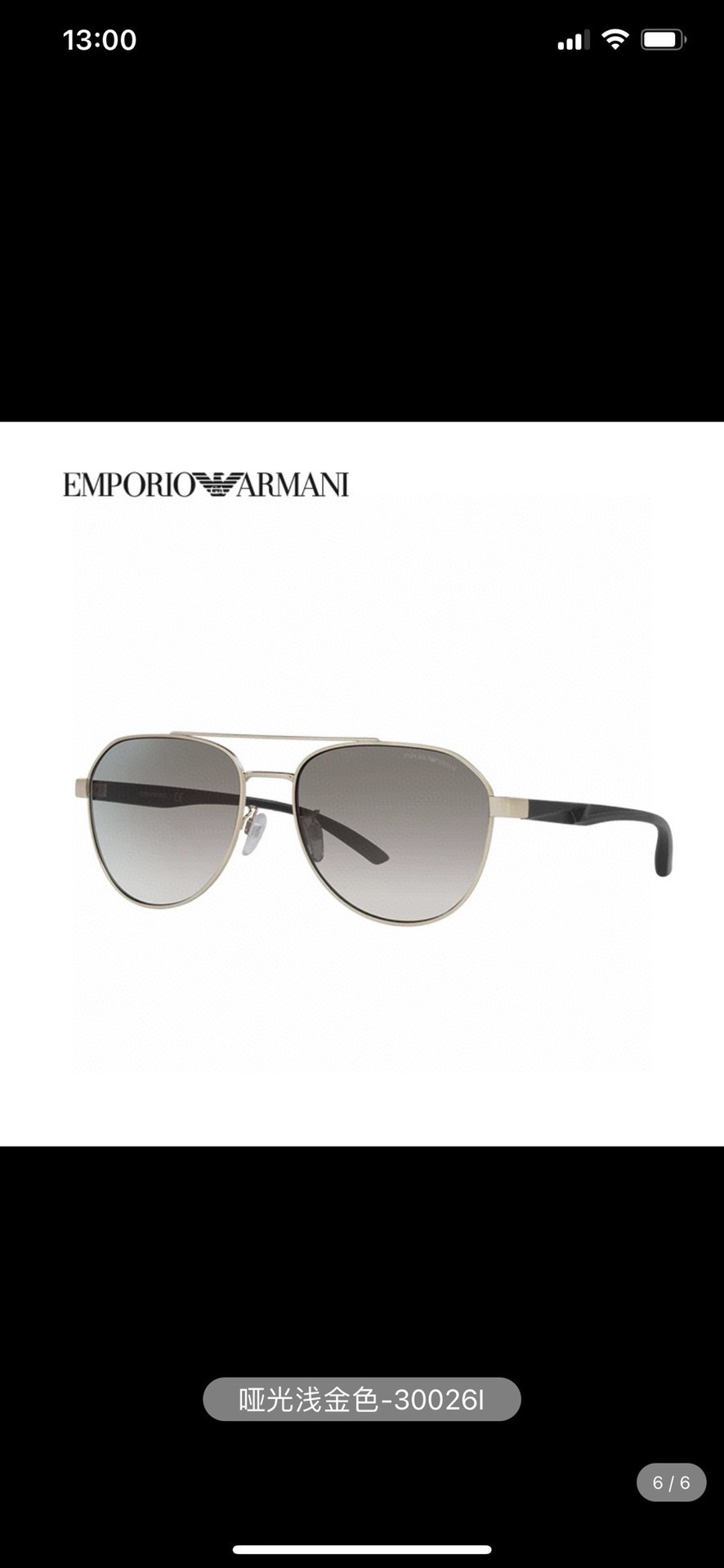 EMPORIOARMAN*阿玛*尼新款太阳镜MODELEA2129DSIZE59口17-145