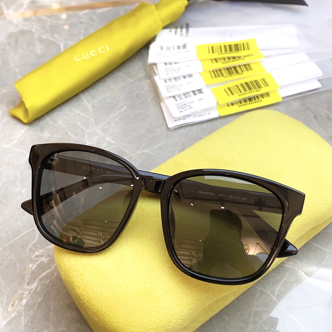 ，【GUCC*】古*驰新款太阳镜，MODELGG0637SK，SIZE56口18-150
