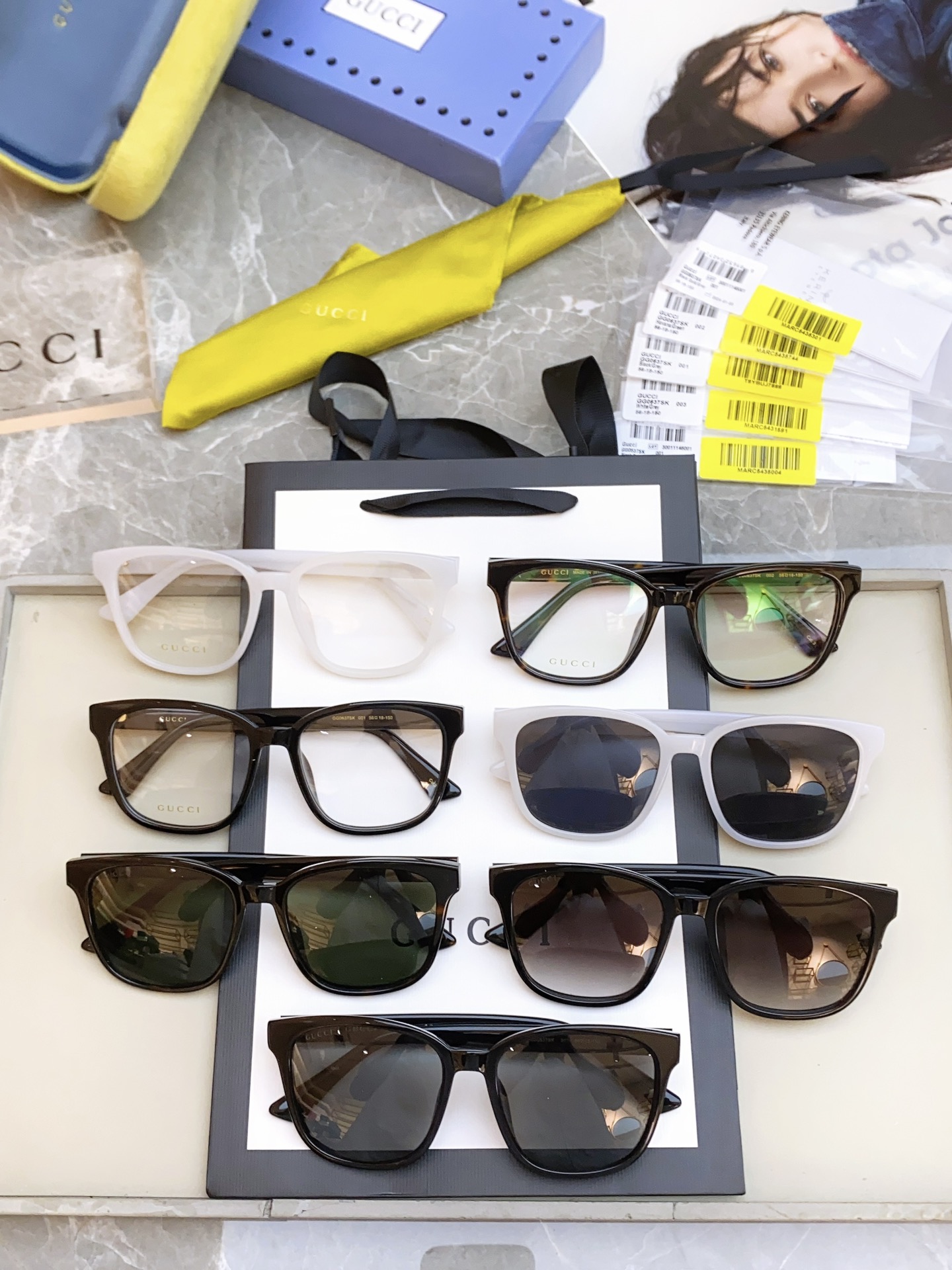 ，【GUCC*】古*驰新款太阳镜，MODELGG0637SK，SIZE56口18-150