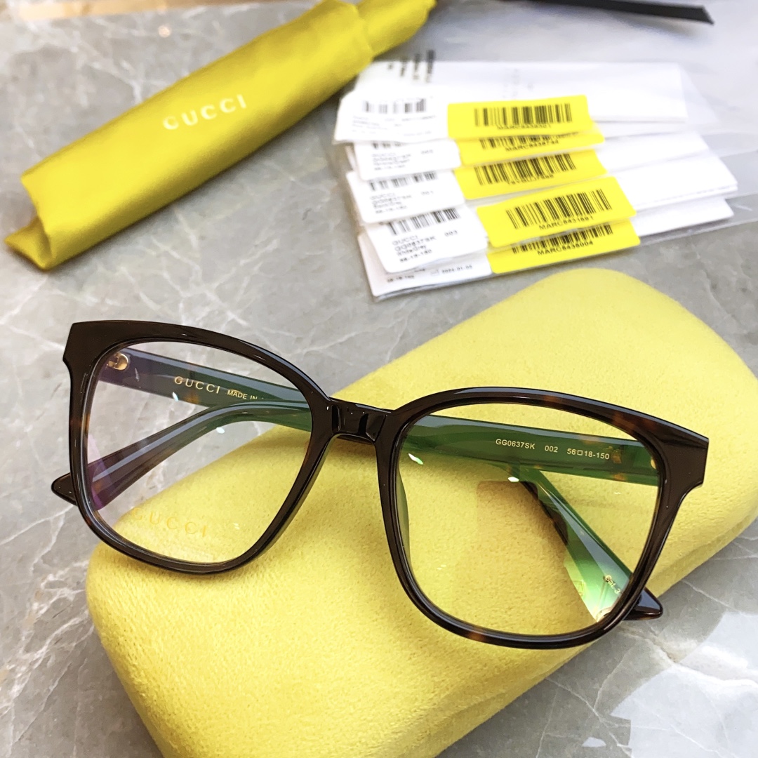 ，【GUCC*】古*驰新款太阳镜，MODELGG0637SK，SIZE56口18-150