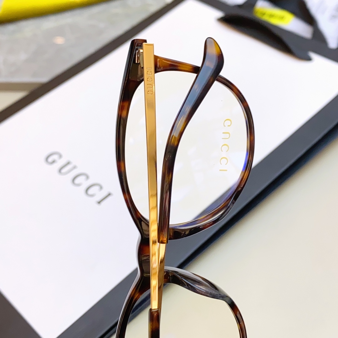 ，【GUCC*】古*驰新款光学架，MODEL：GG1468OA， SIZE：52口18-145