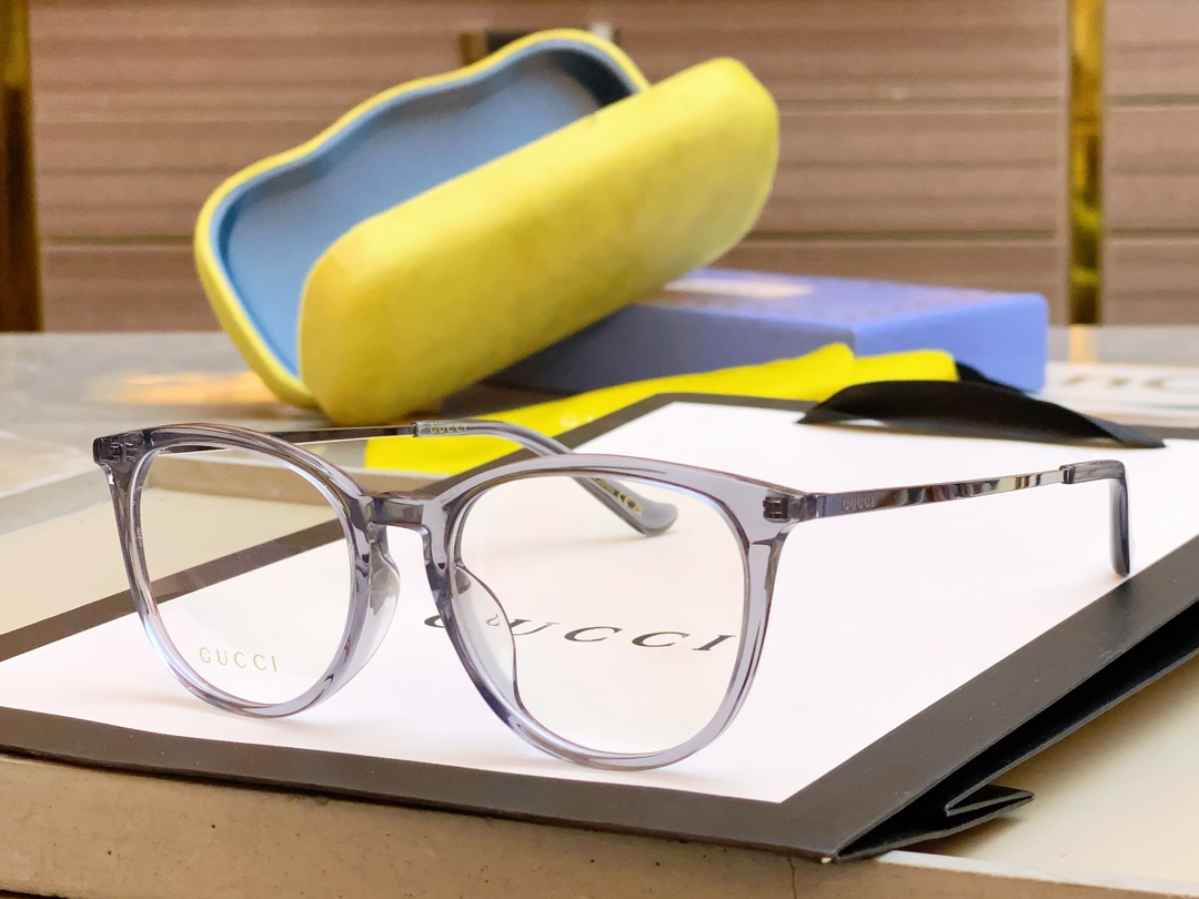 ，【GUCC*】古*驰新款光学架，MODEL：GG1468OA， SIZE：52口18-145