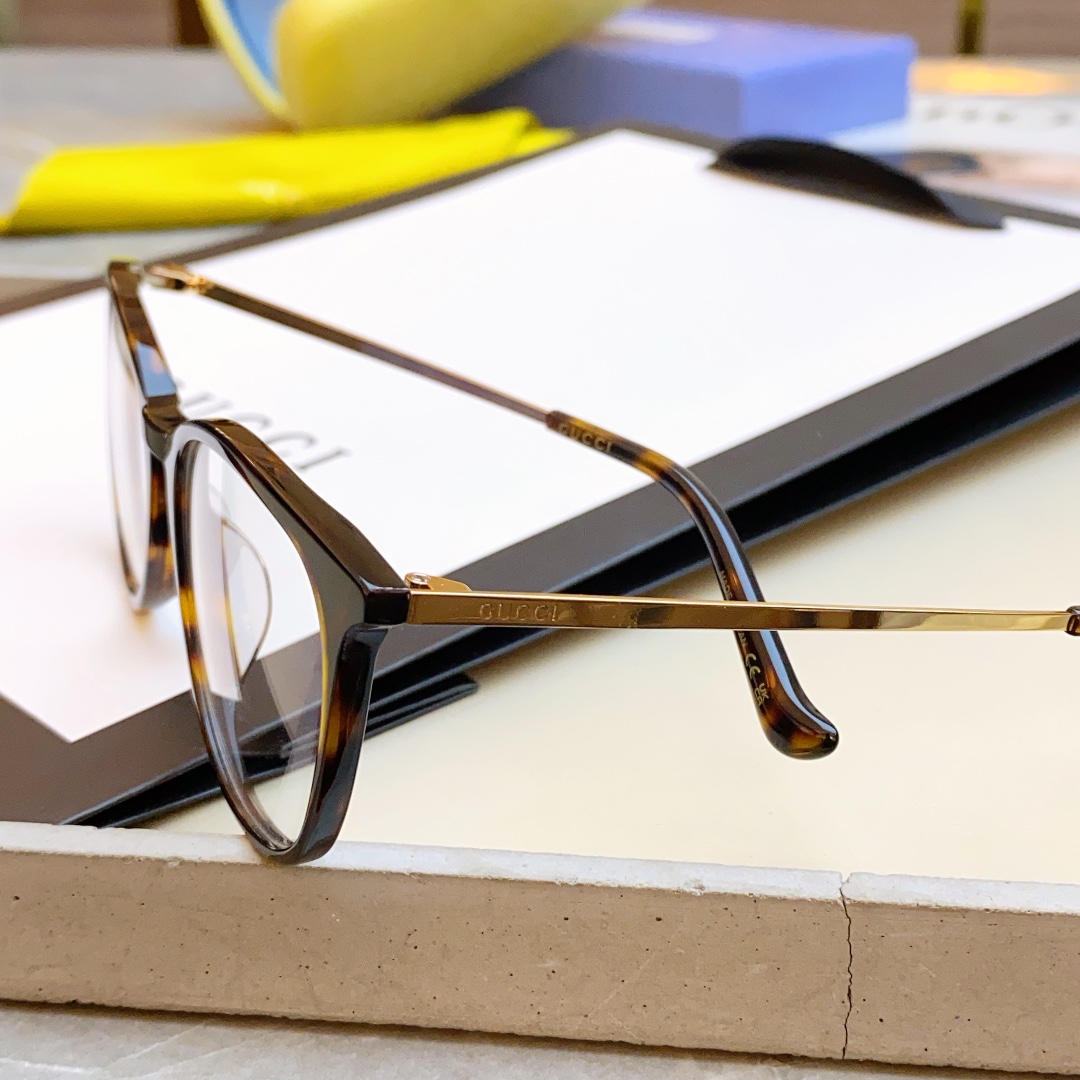 ，【GUCC*】古*驰新款光学架，MODEL：GG1468OA， SIZE：52口18-145