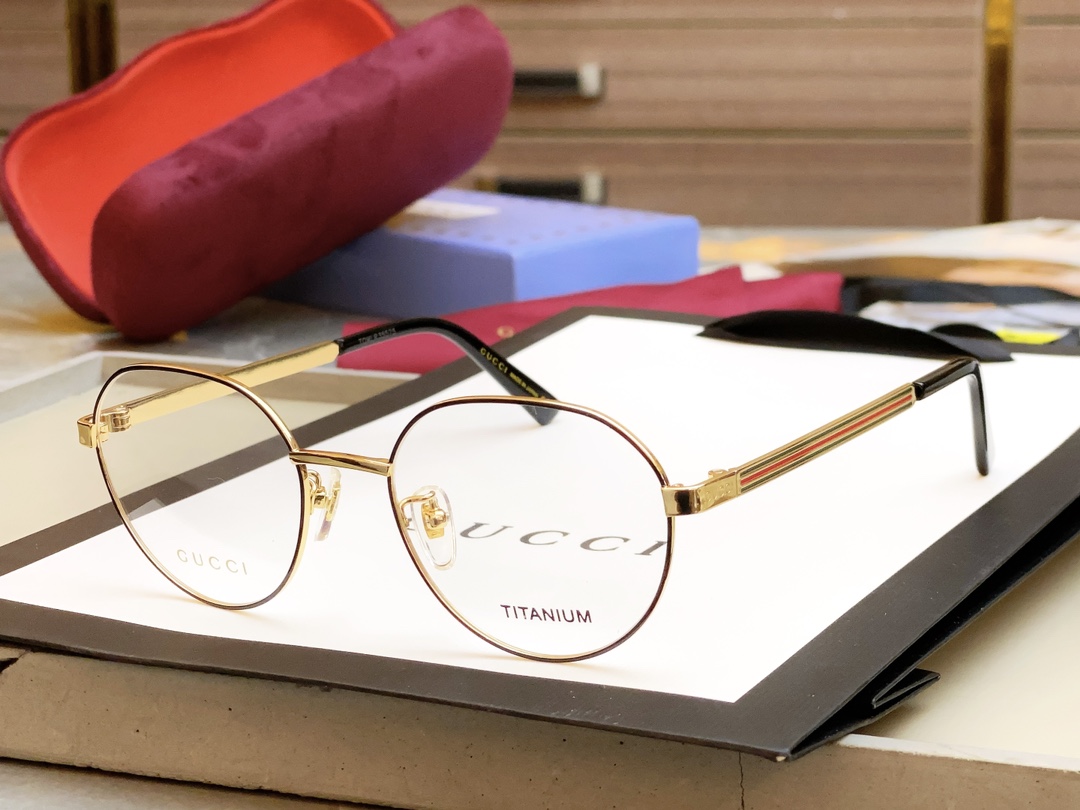 ，【GUCC*】古*驰新款光学架，MODEL:GG1607OK，SIZE:52口20-145