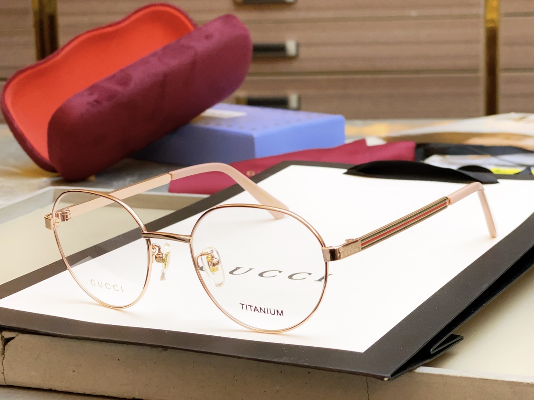 ，【GUCC*】古*驰新款光学架，MODEL:GG1607OK，SIZE:52口20-145