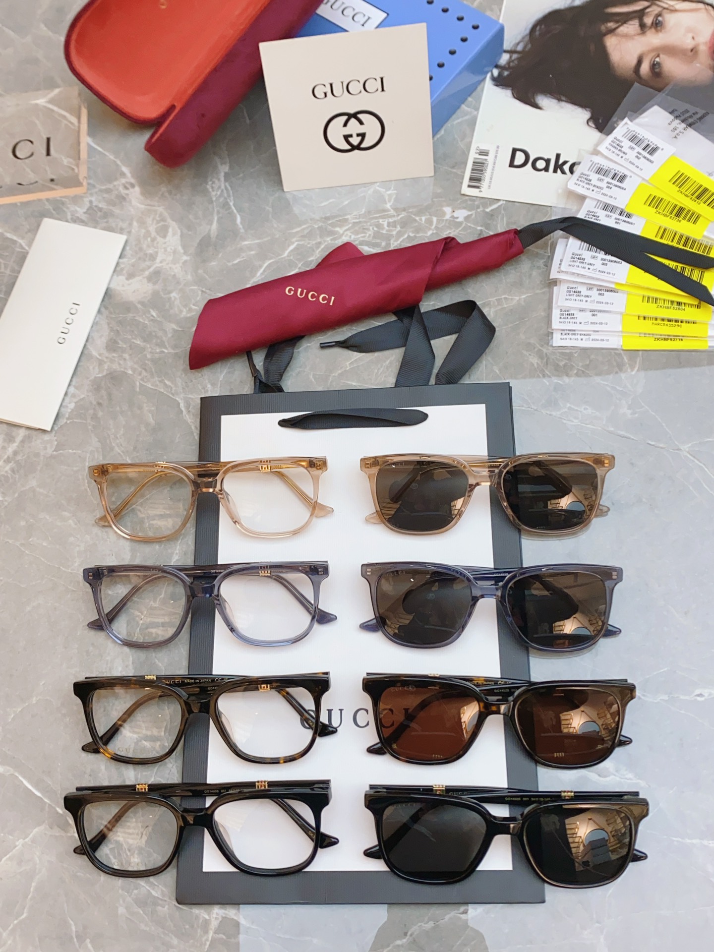 ，【GUCC*】古*驰新款太阳镜🕶️，MODEL：GG1493S，SIZE：54口18-145