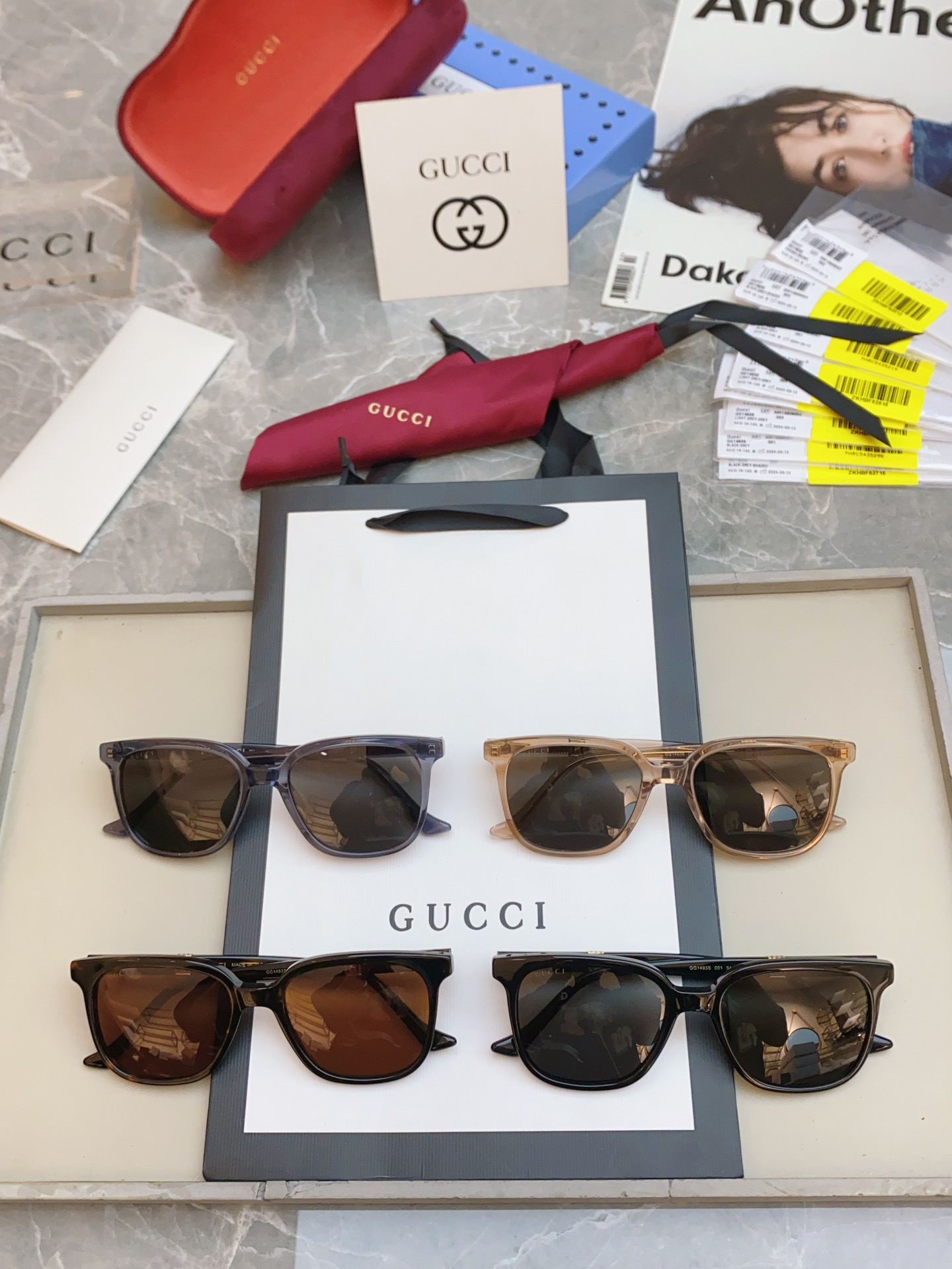 ，【GUCC*】古*驰新款太阳镜🕶️，MODEL：GG1493S，SIZE：54口18-145