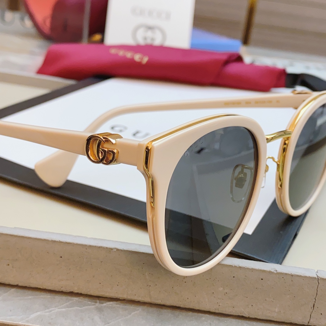 ，【GUCC*】古*驰新款太阳镜🕶️，MODEL：GG1181SK，SIZE：55口23-150
