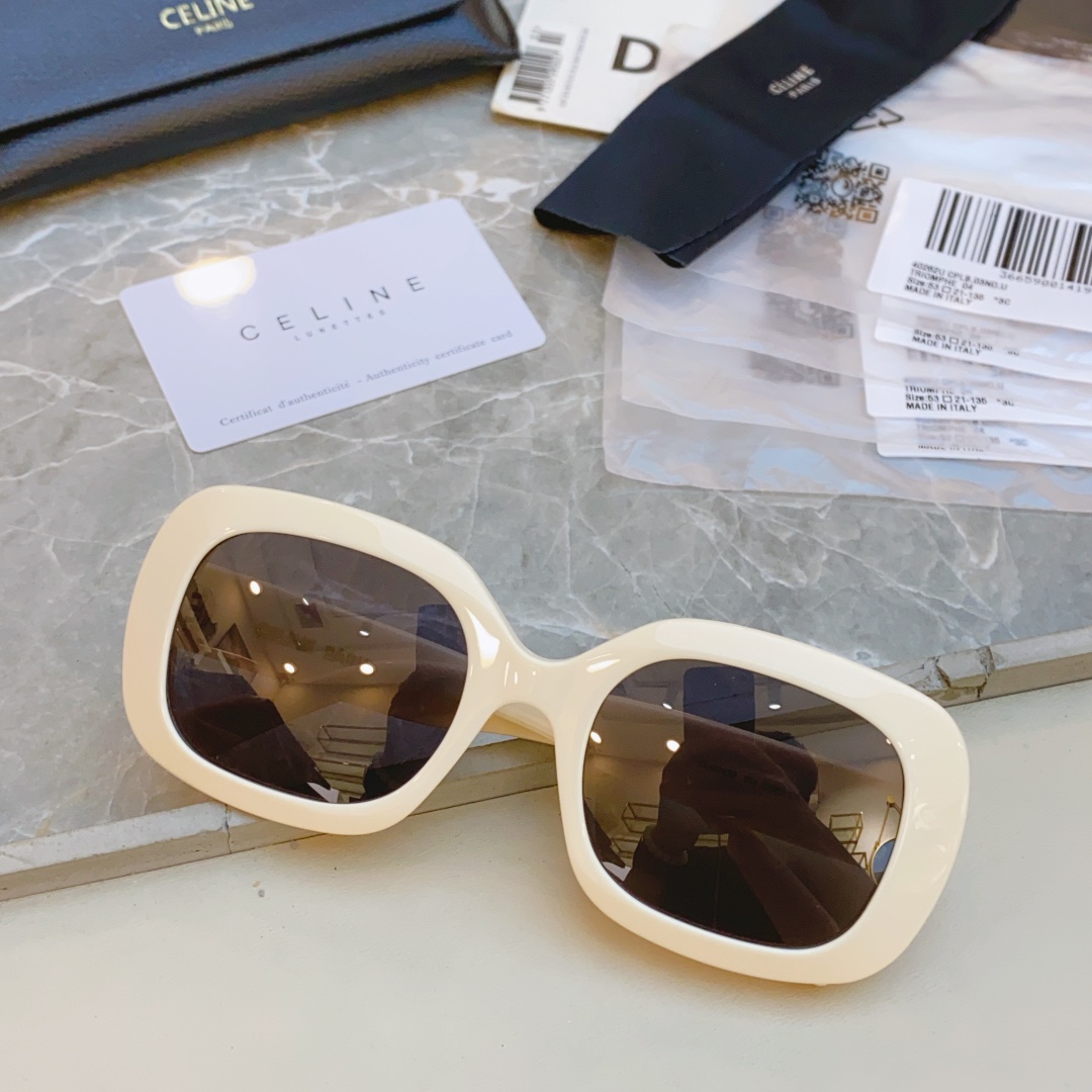 ，【CELIN*】赛*琳新款太阳镜， MODELCL40262U ，SIZE 53口21-135